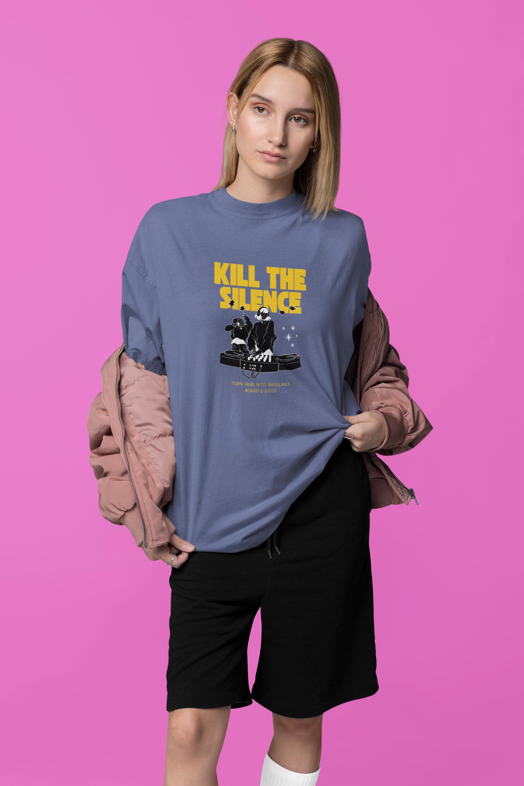 Dard-E-Disco - Oversized Tee | Unisex Fit