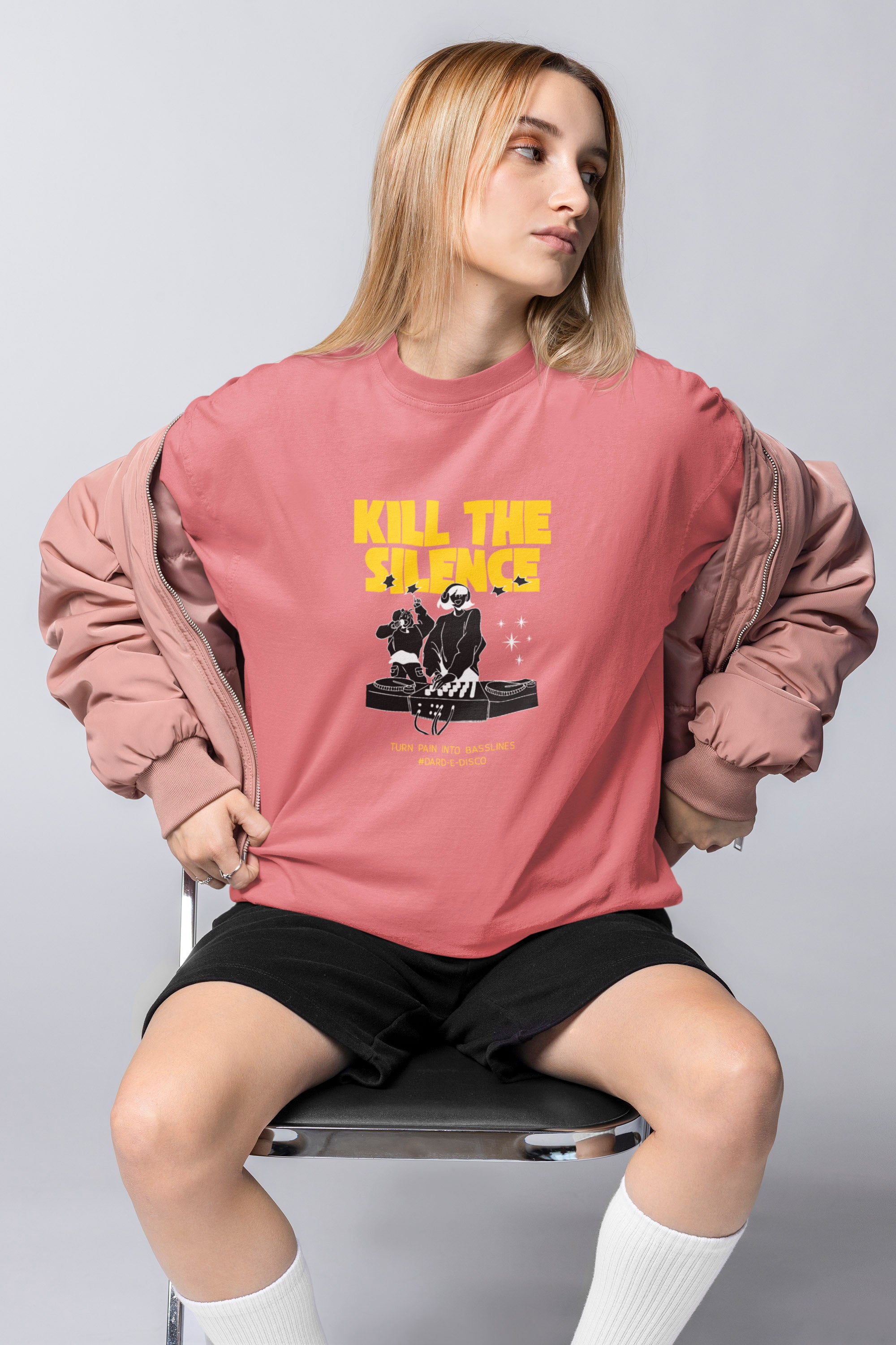 Dard-E-Disco - Oversized Tee | Unisex Fit