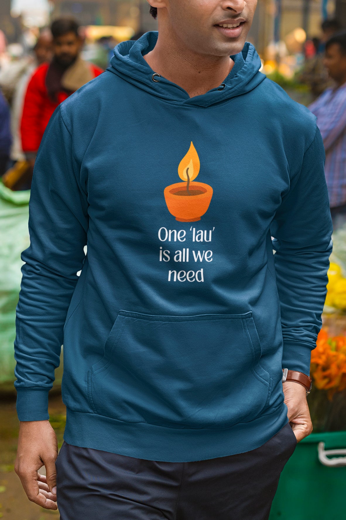 Lau - Regular Hoodie | Unisex Fit