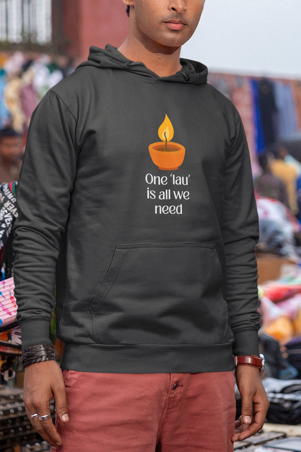 Lau - Regular Hoodie | Unisex Fit