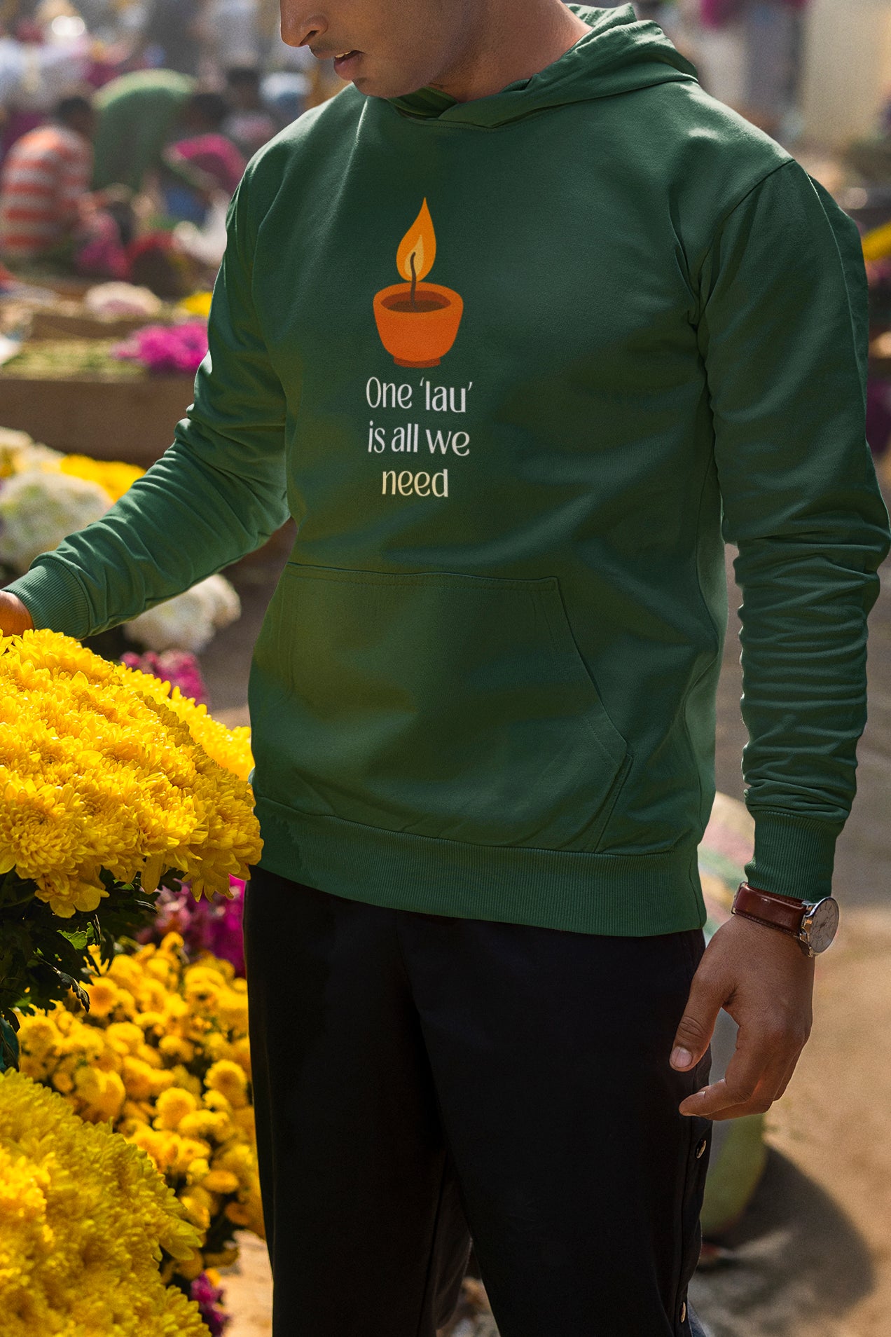 Lau - Regular Hoodie | Unisex Fit