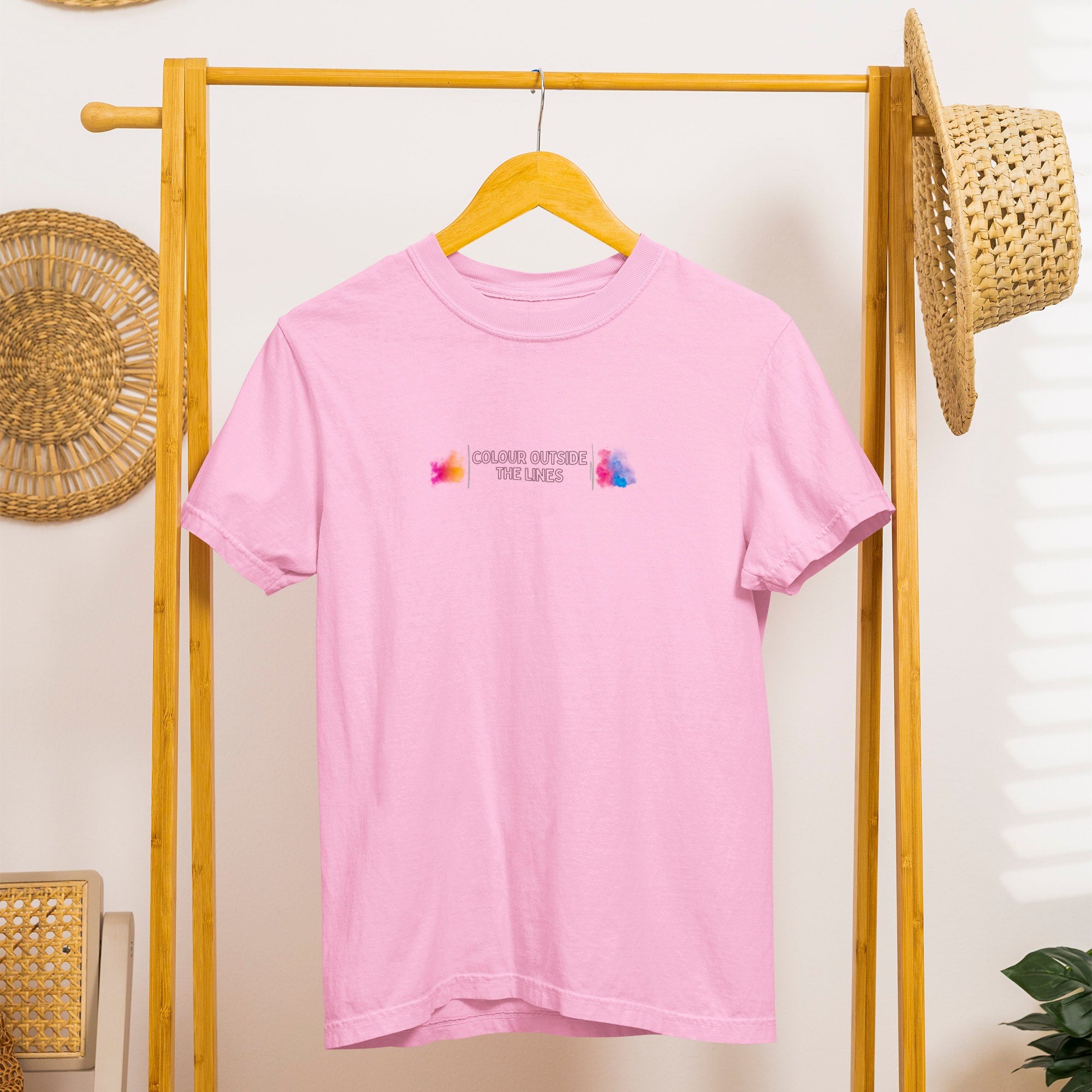 Colour Outside the Lines - Round Neck Tee | Unisex Fit