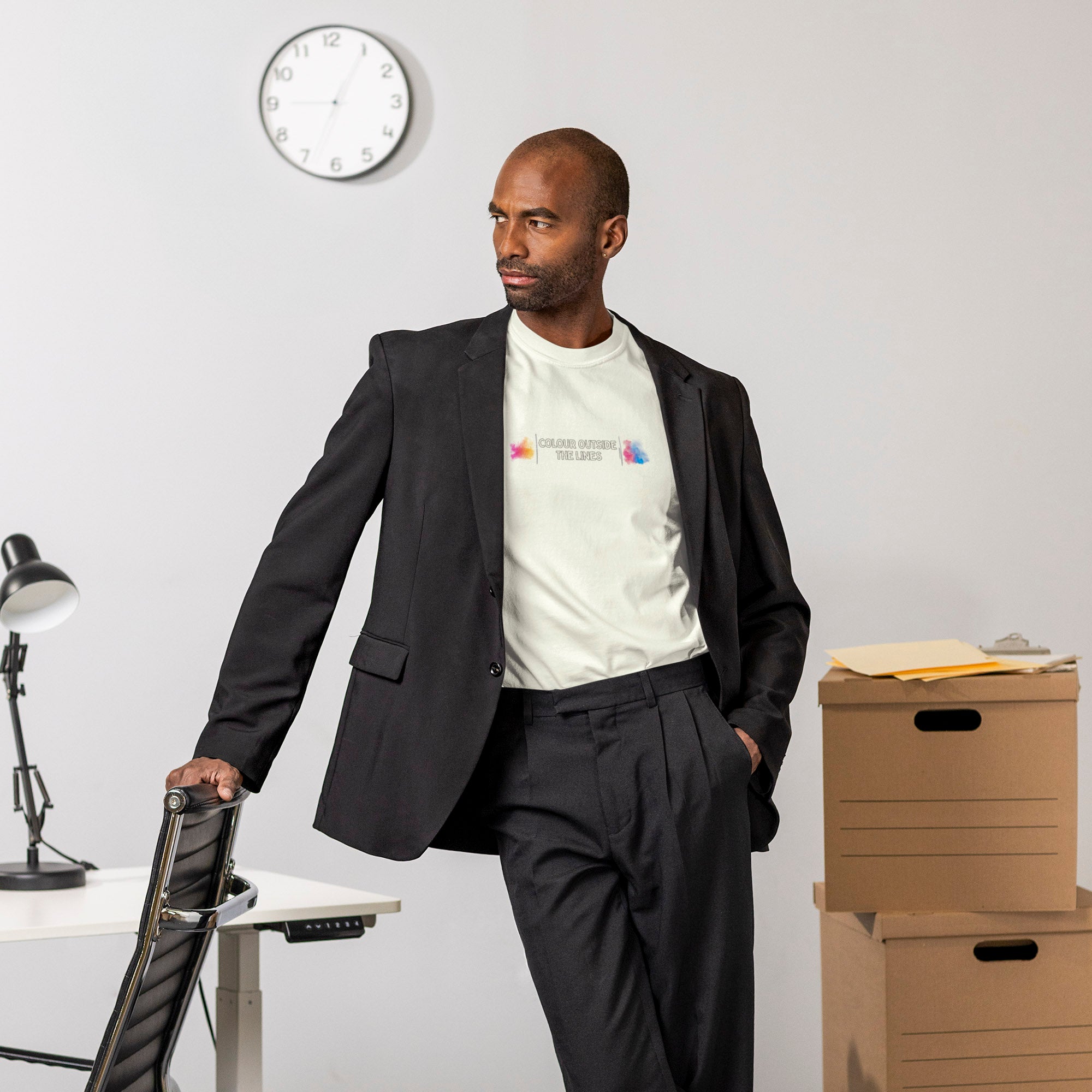 Colour Outside the Lines - Round Neck Tee | Unisex Fit