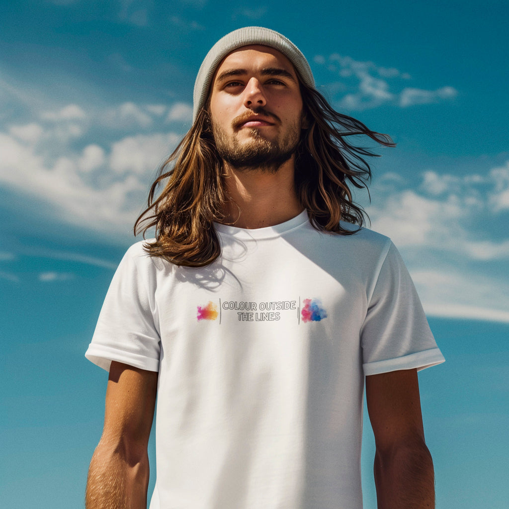 Colour Outside the Lines - Round Neck Tee | Unisex Fit
