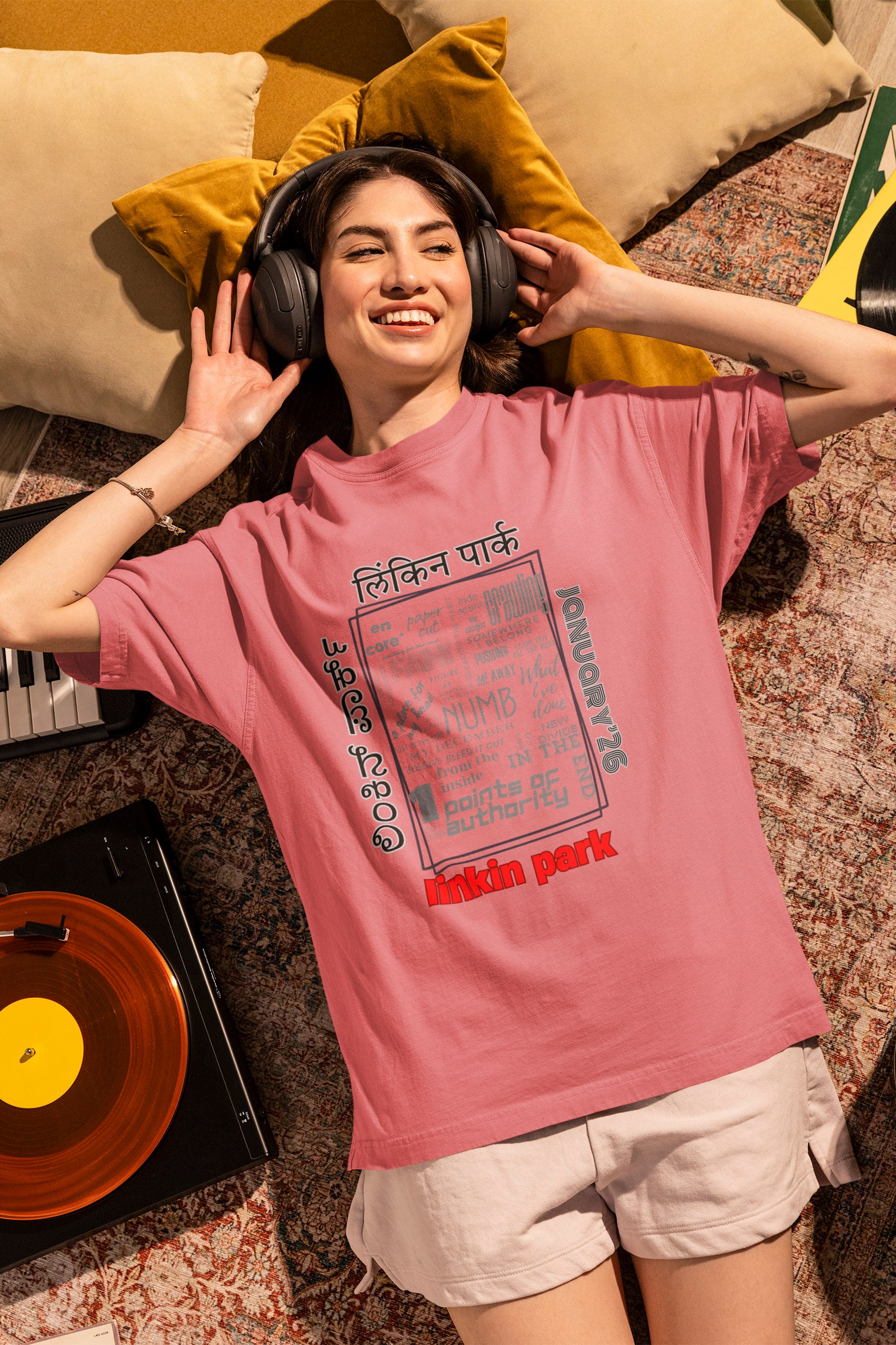 LP Fan - Oversized Tee | Unisex Fit