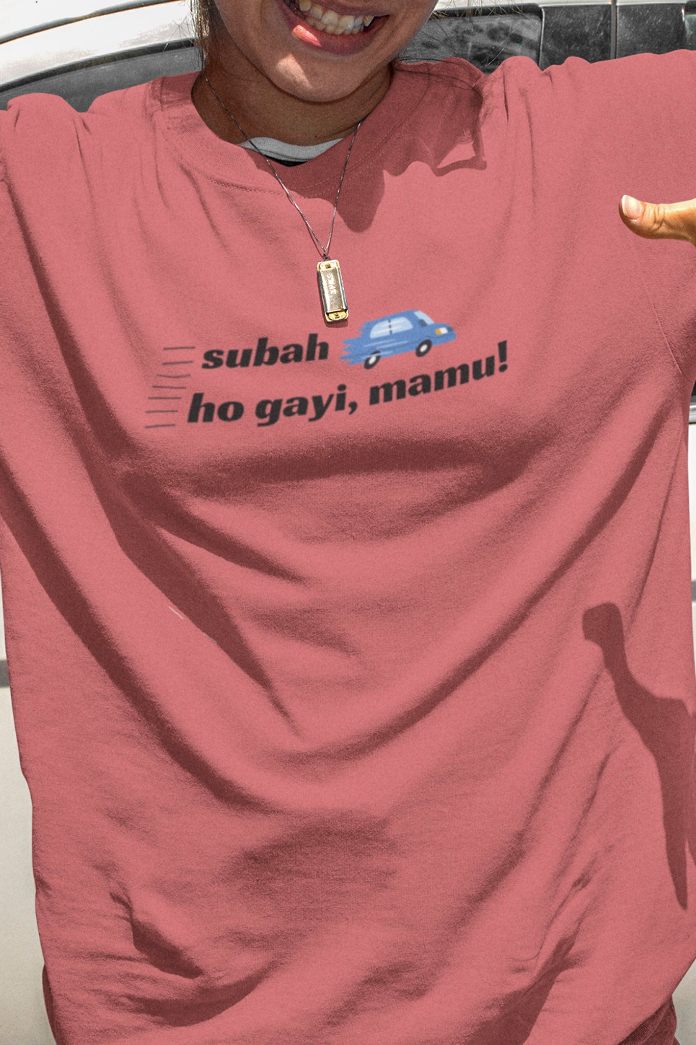 Mornings in Mumbai - Oversized Tee | Unisex Fit