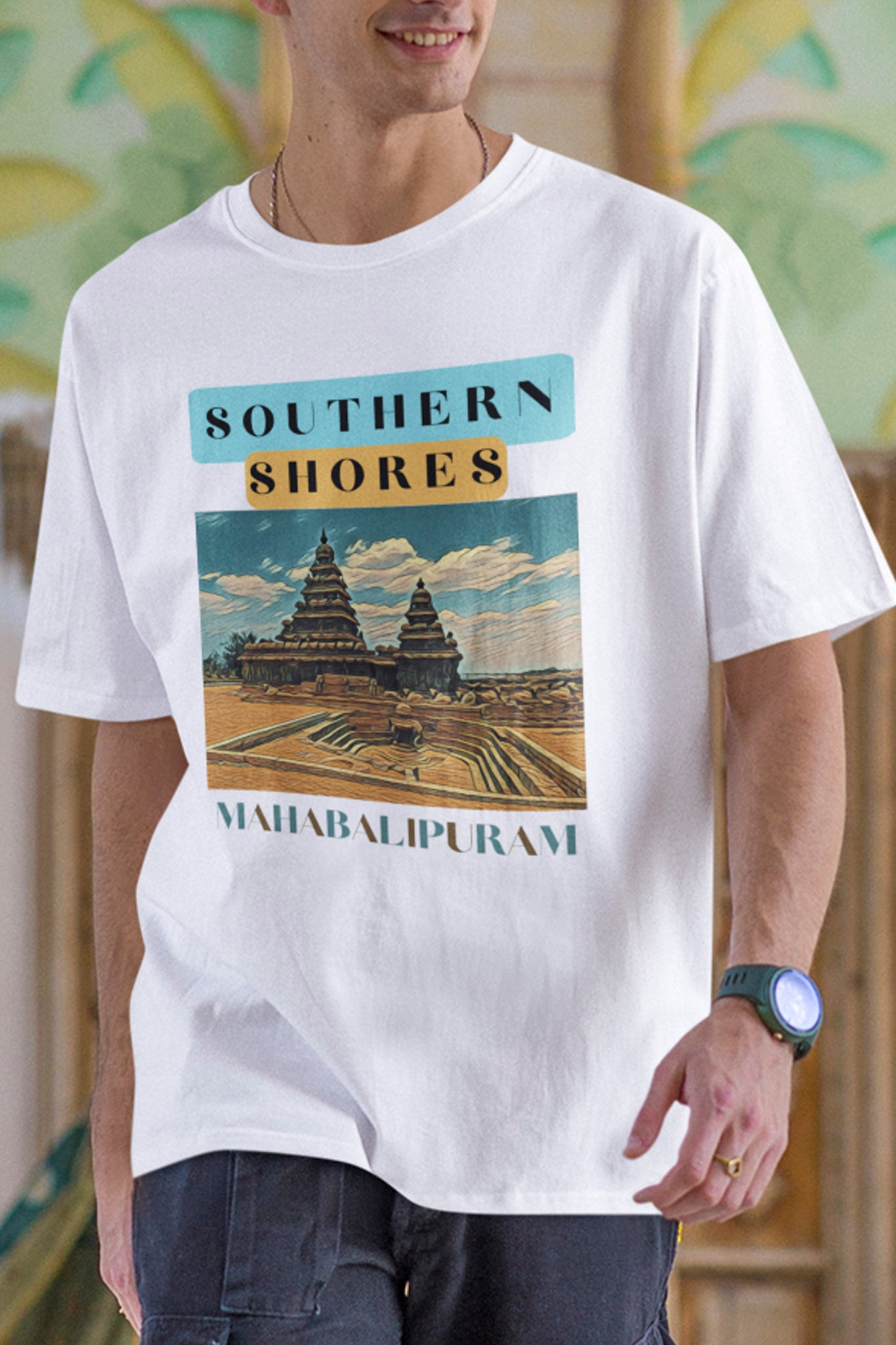 Mahabalipuram - Oversized Tee | Unisex Fit