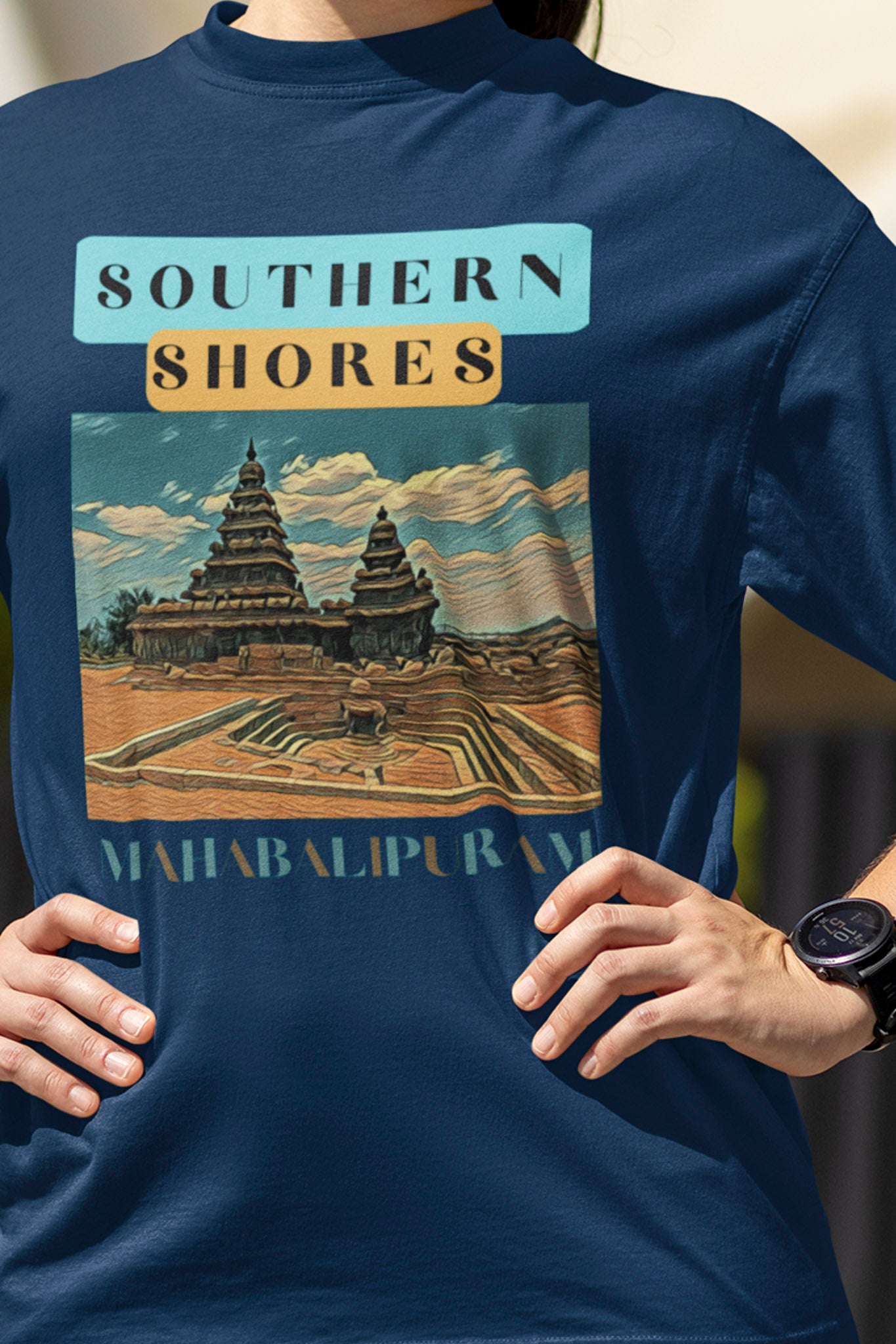 Mahabalipuram - Oversized Tee | Unisex Fit