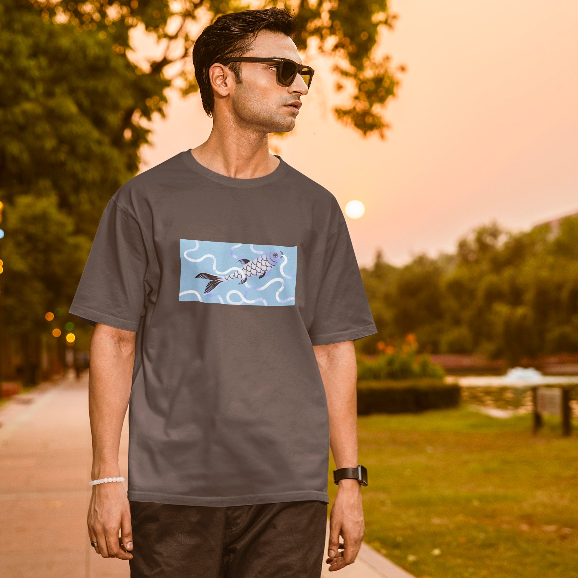 Fish-lover - Oversized Tee | Unisex Fit