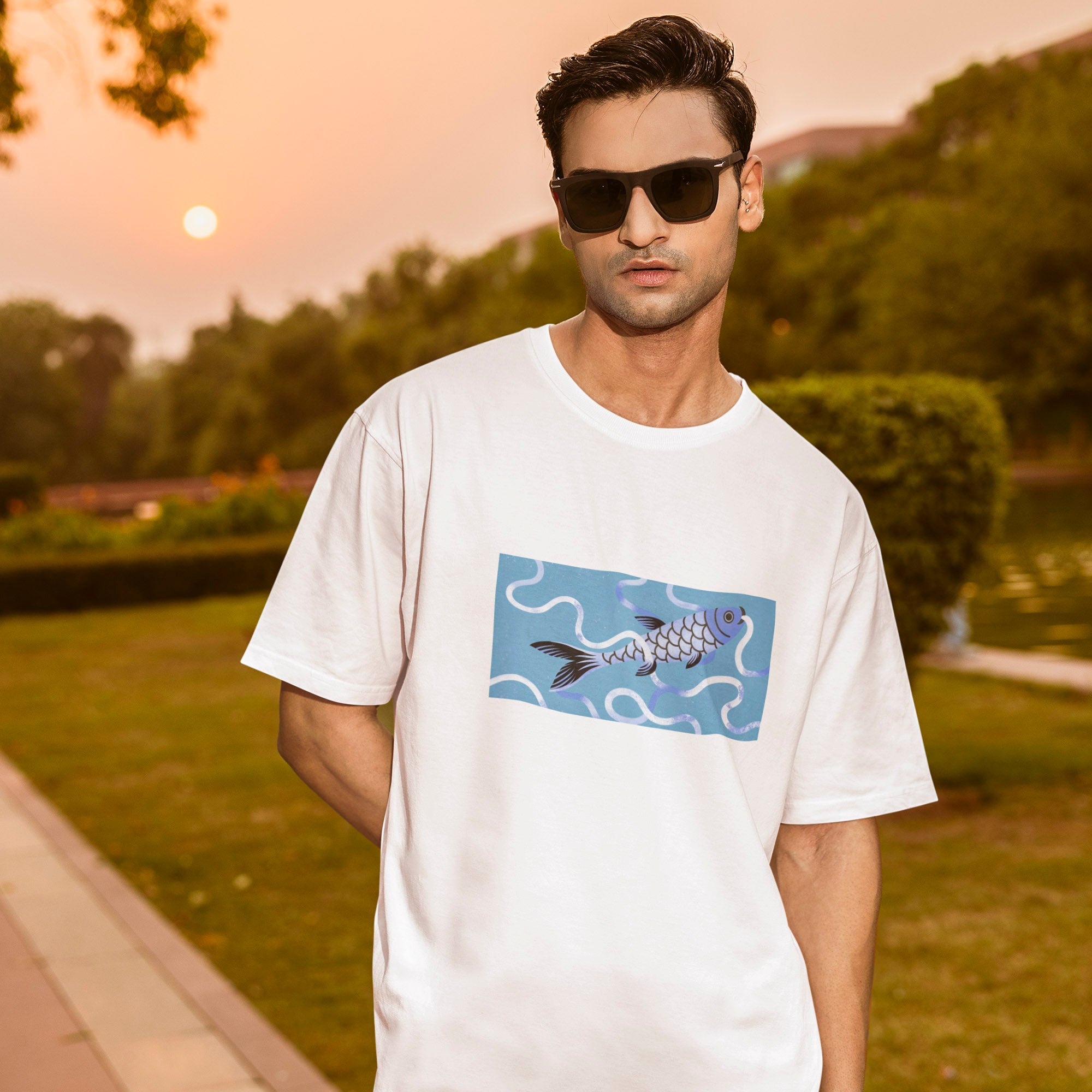 Fish-lover - Oversized Tee | Unisex Fit