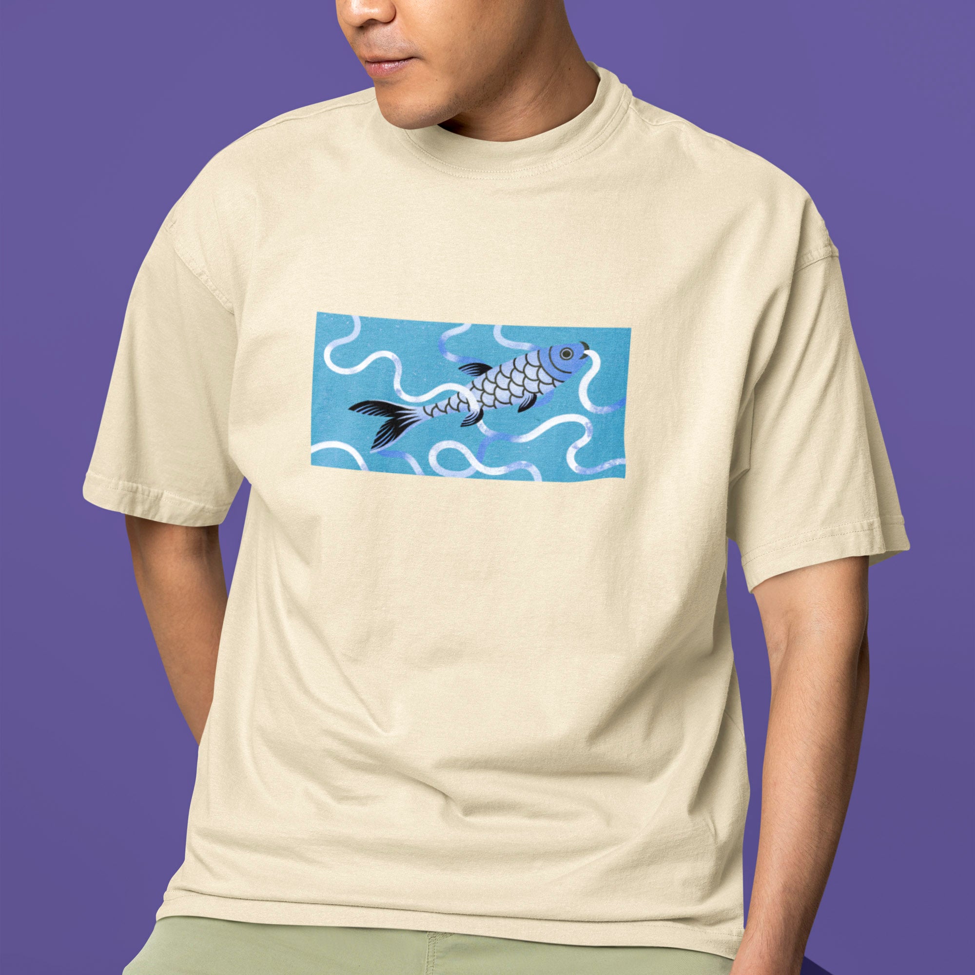 Fish-lover - Oversized Tee | Unisex Fit