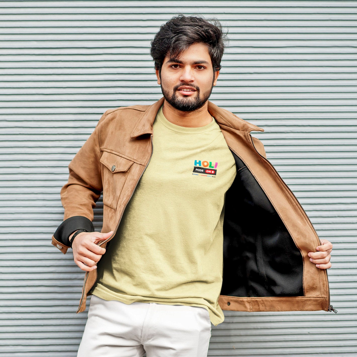 Holi Mode - Round Neck Tee | Unisex Fit