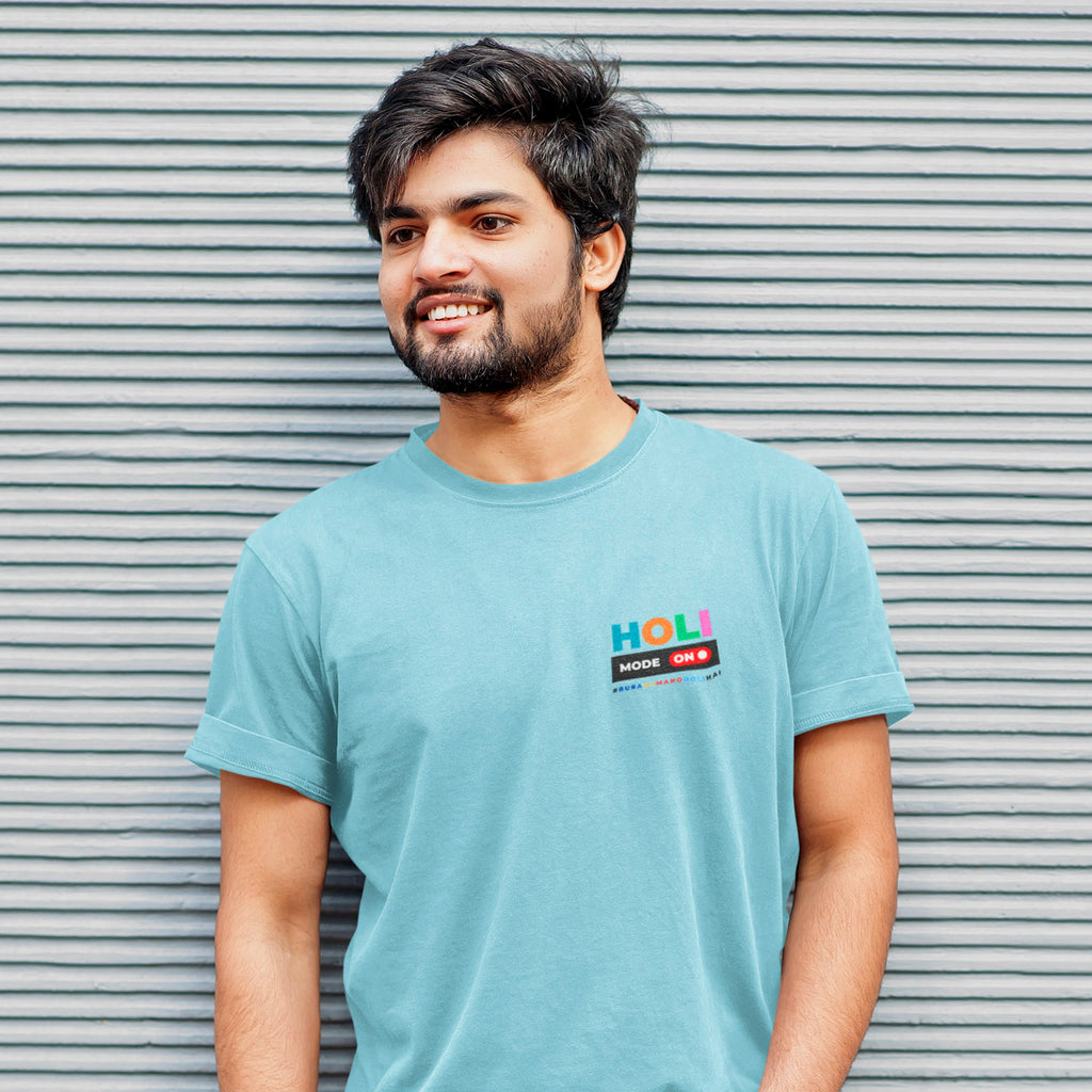 Holi Mode - Round Neck Tee | Unisex Fit