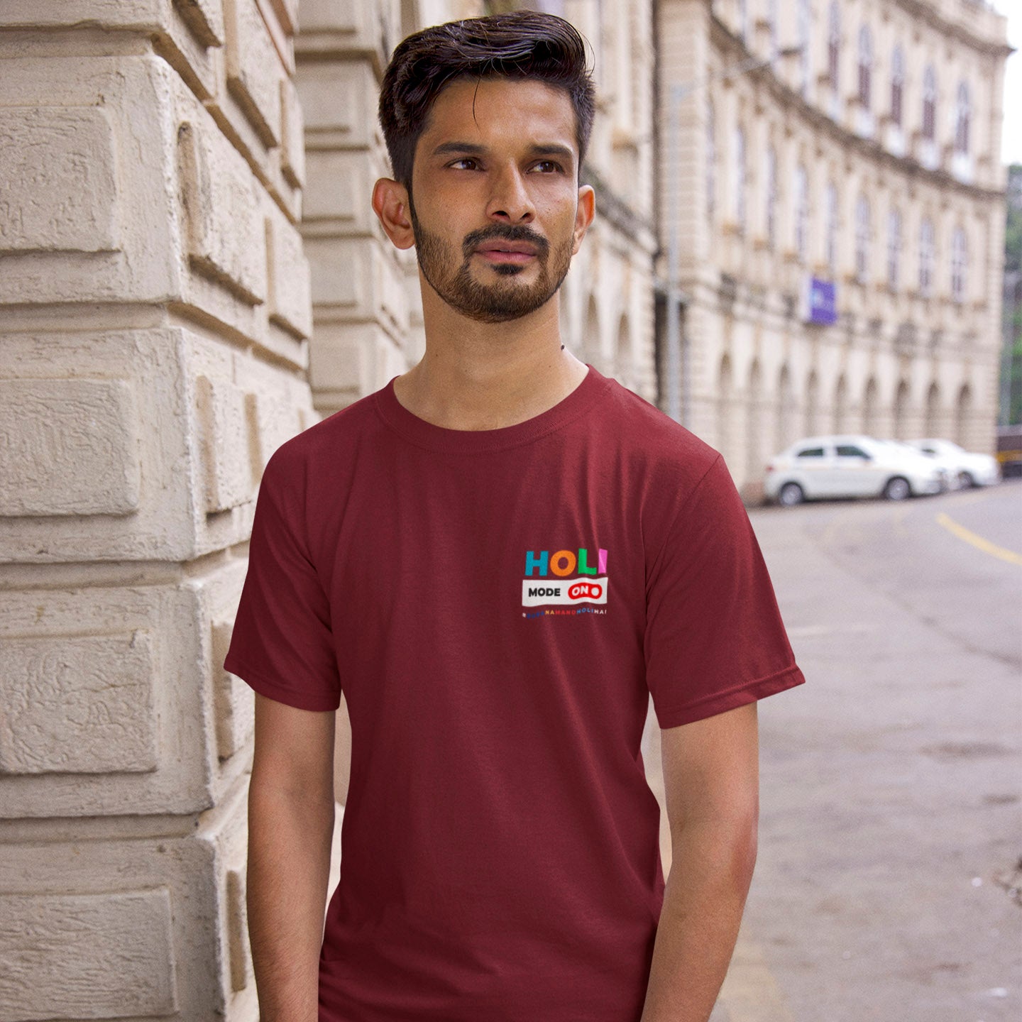 Holi Mode - Round Neck Tee | Unisex Fit