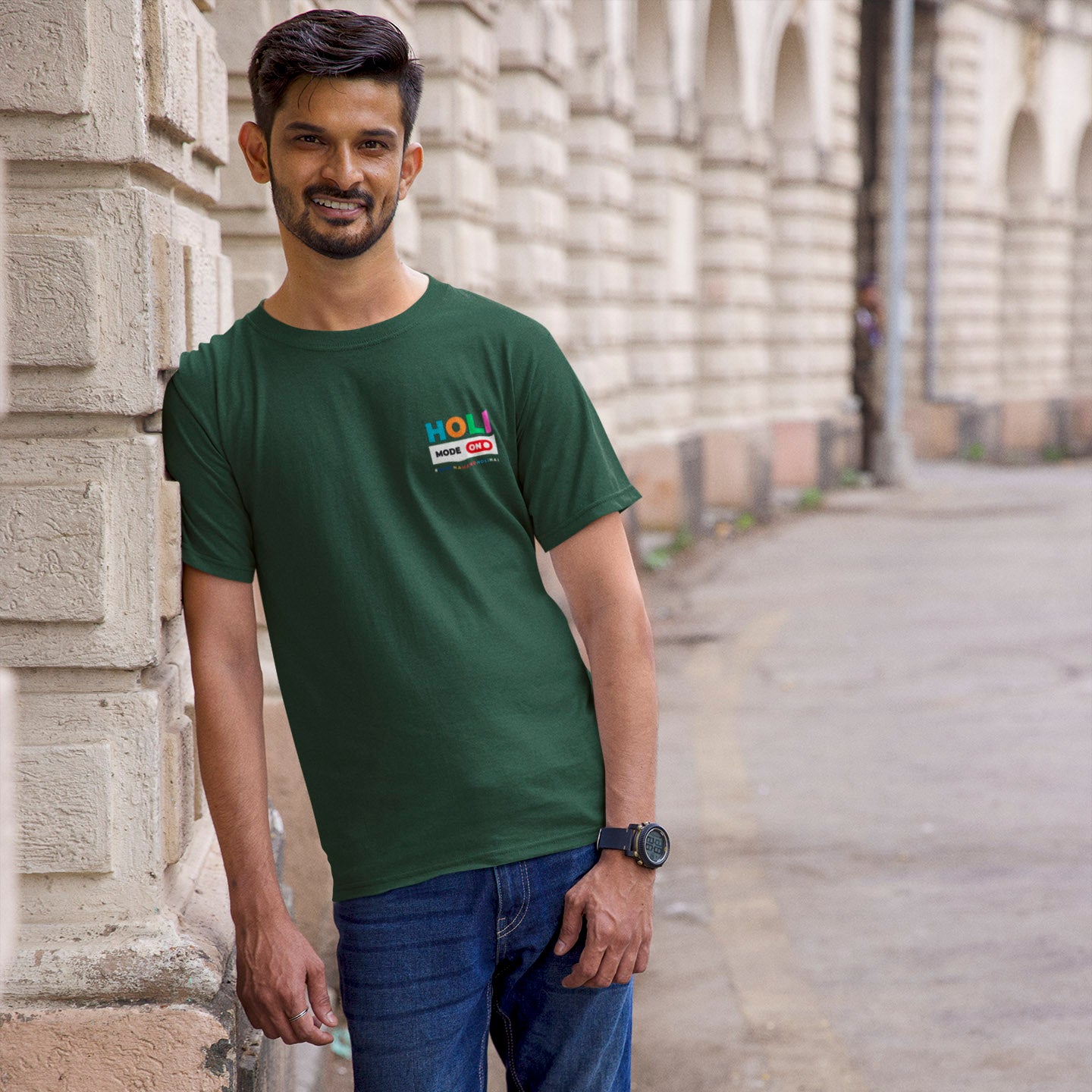 Holi Mode - Round Neck Tee | Unisex Fit