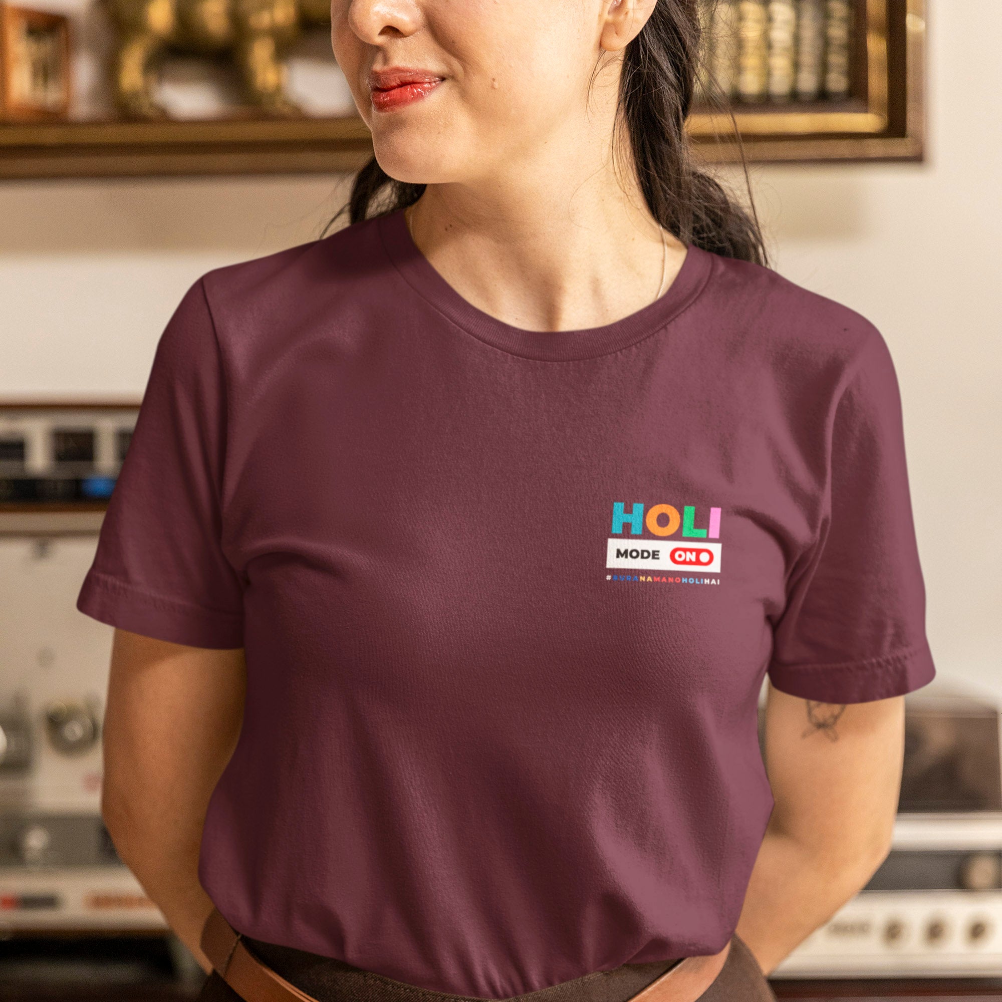 Holi Mode - Round Neck Tee | Unisex Fit