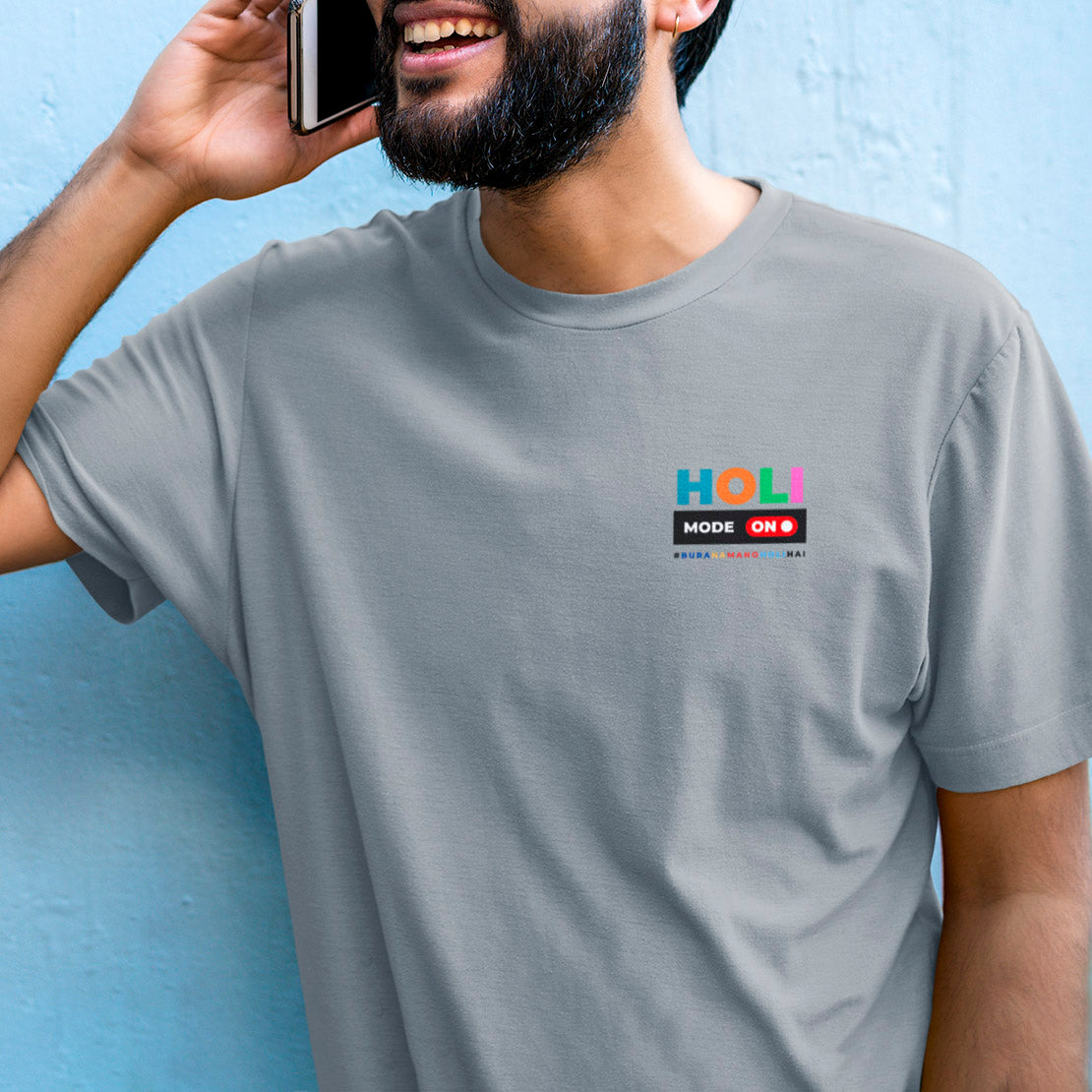 Holi Mode - Round Neck Tee | Unisex Fit