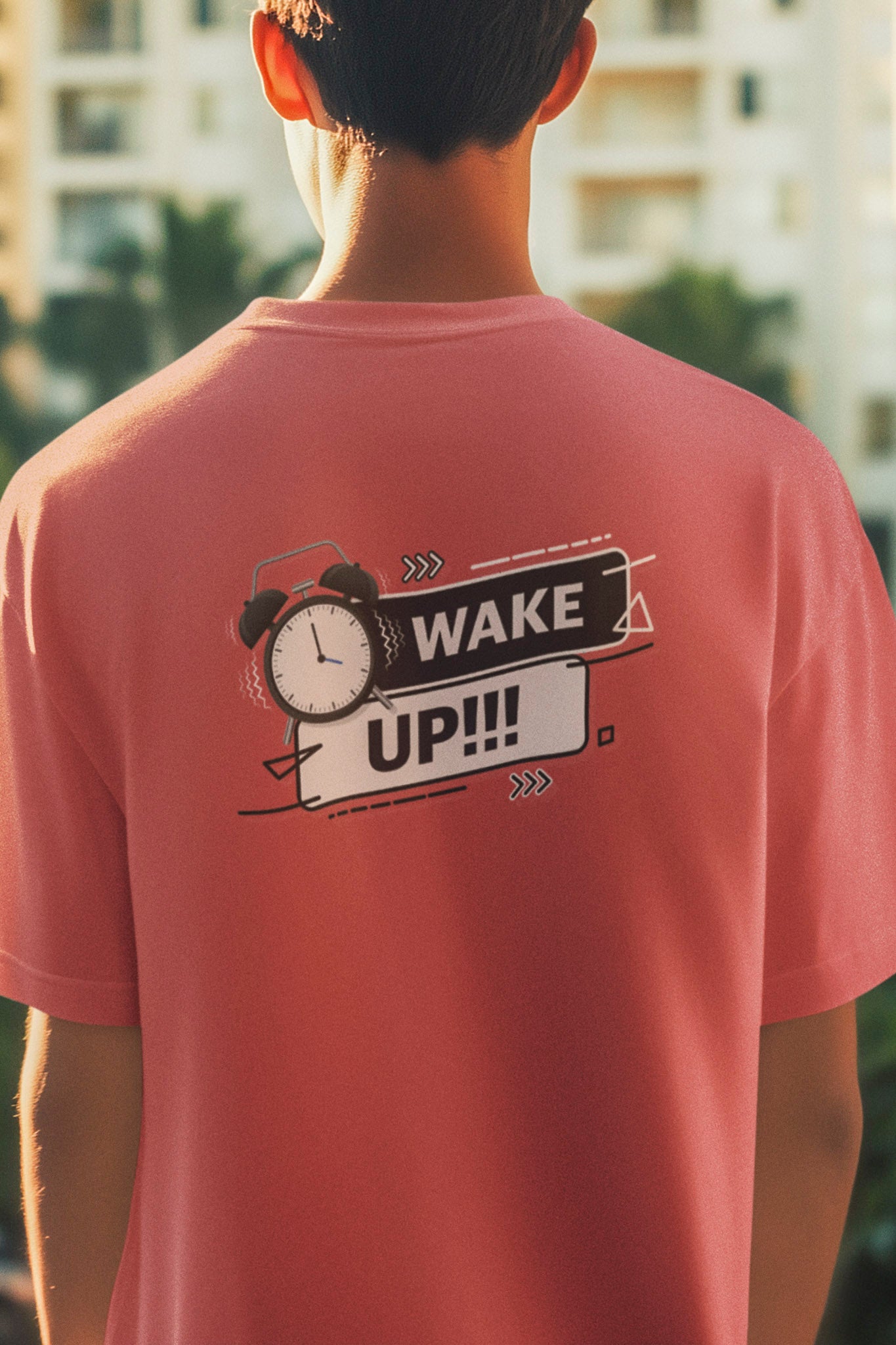 Mornings in Mumbai - Oversized Tee | Unisex Fit