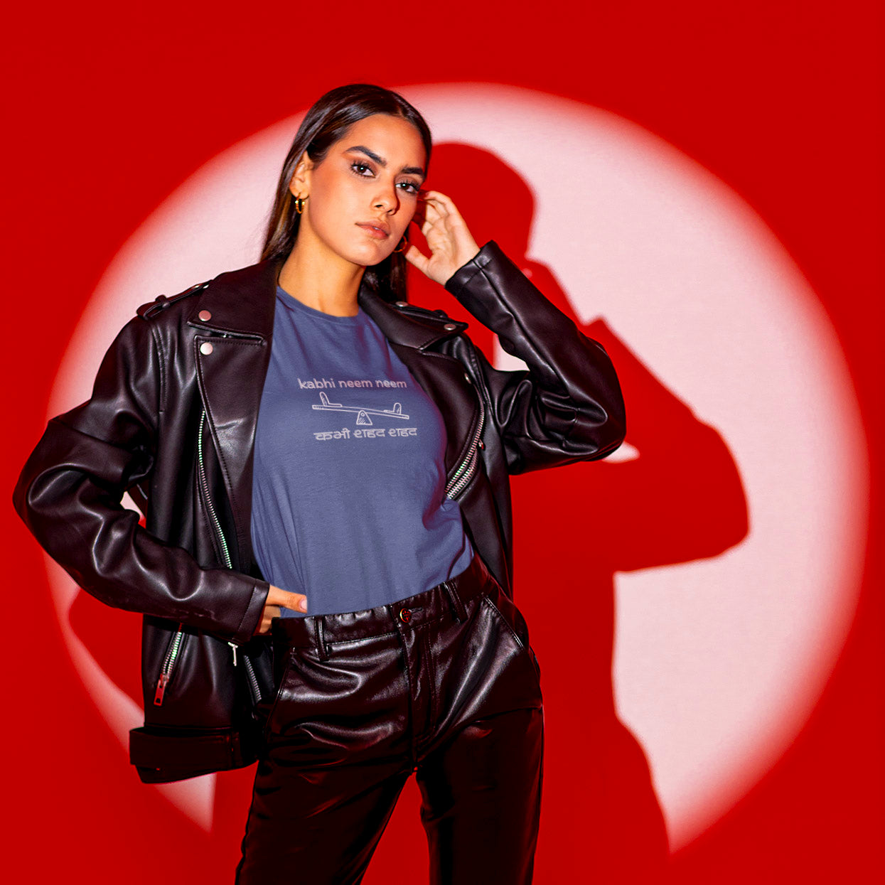 Neem Neem Shahad Shahad - Round Neck Tee | Unisex Fit