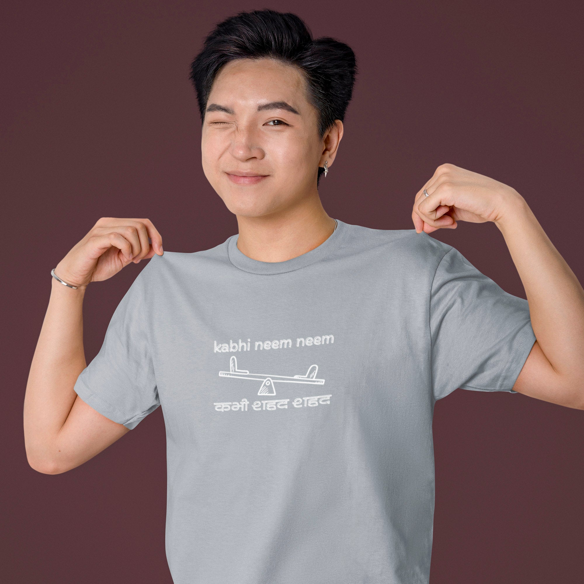 Neem Neem Shahad Shahad - Round Neck Tee | Unisex Fit
