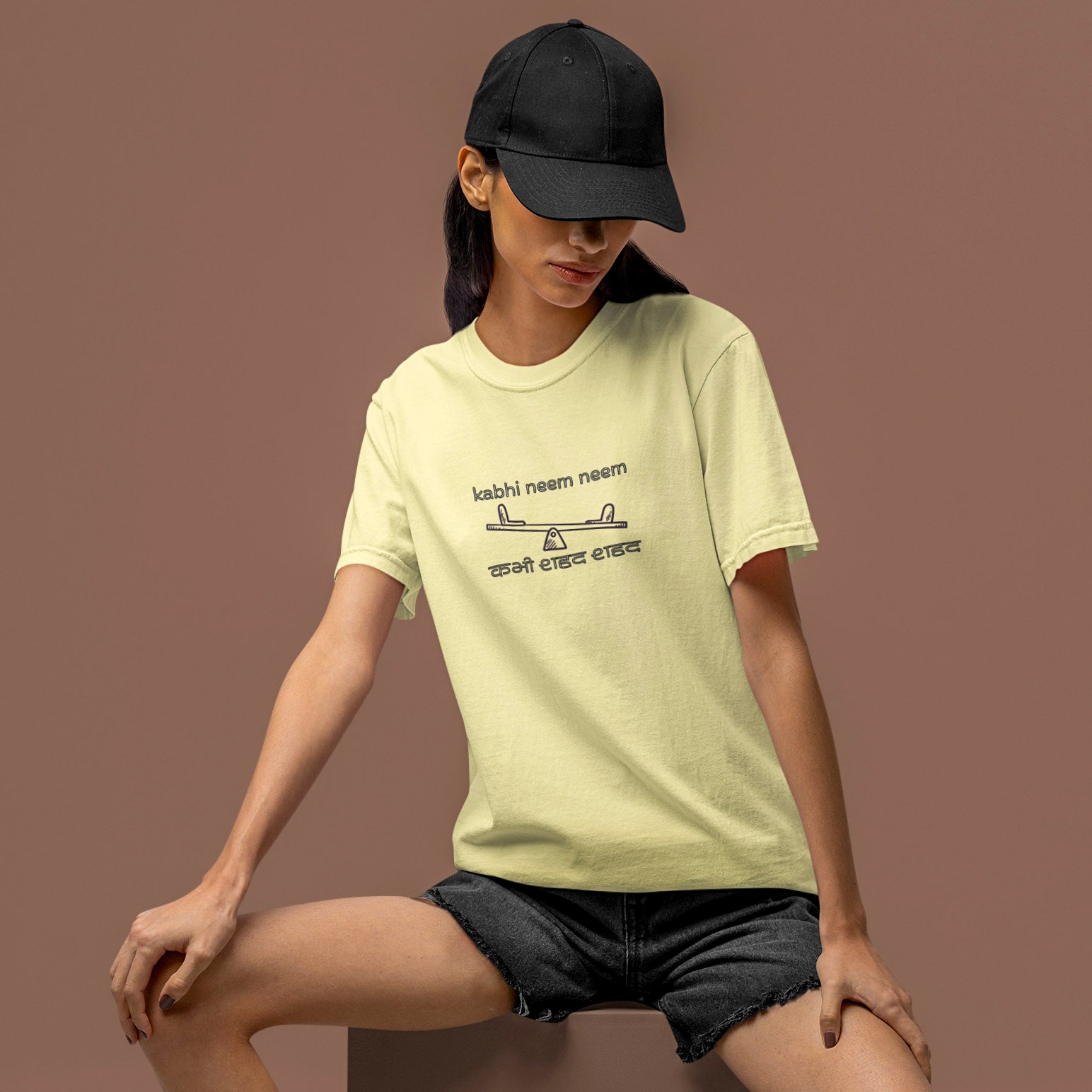 Neem Neem Shahad Shahad - Round Neck Tee | Unisex Fit