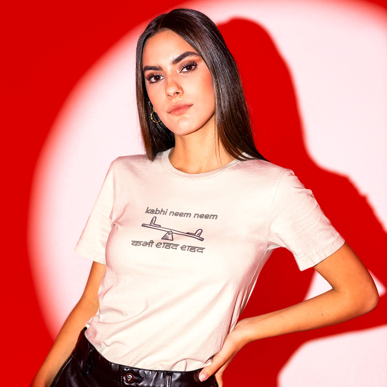 Neem Neem Shahad Shahad - Round Neck Tee | Unisex Fit