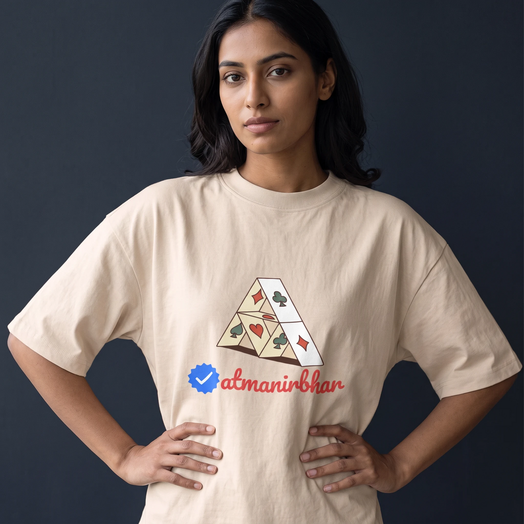 Atmanirbhar - Oversized Tee | Unisex Fit