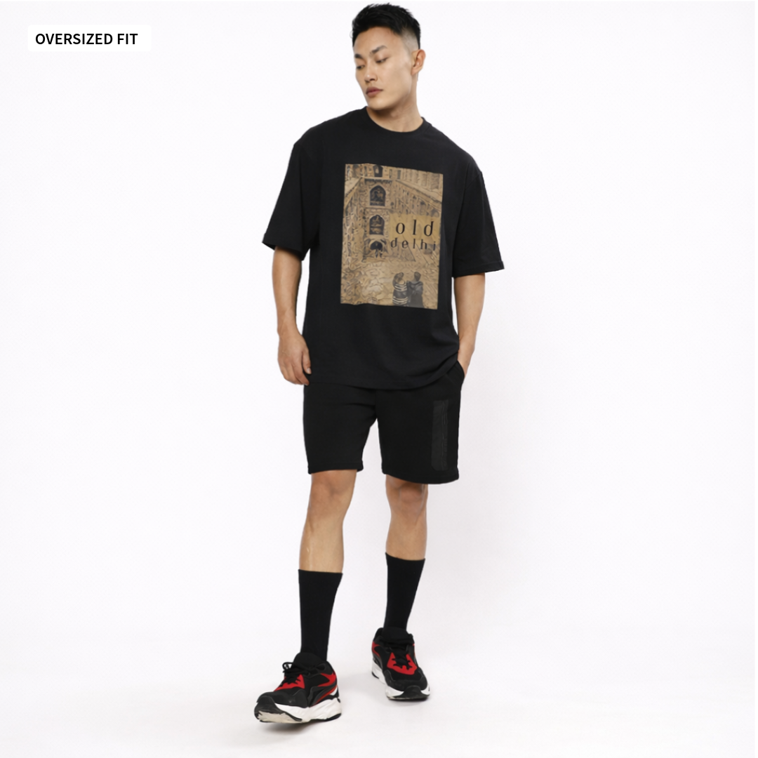 Old Delhi - Oversized Tee | Unisex Fit