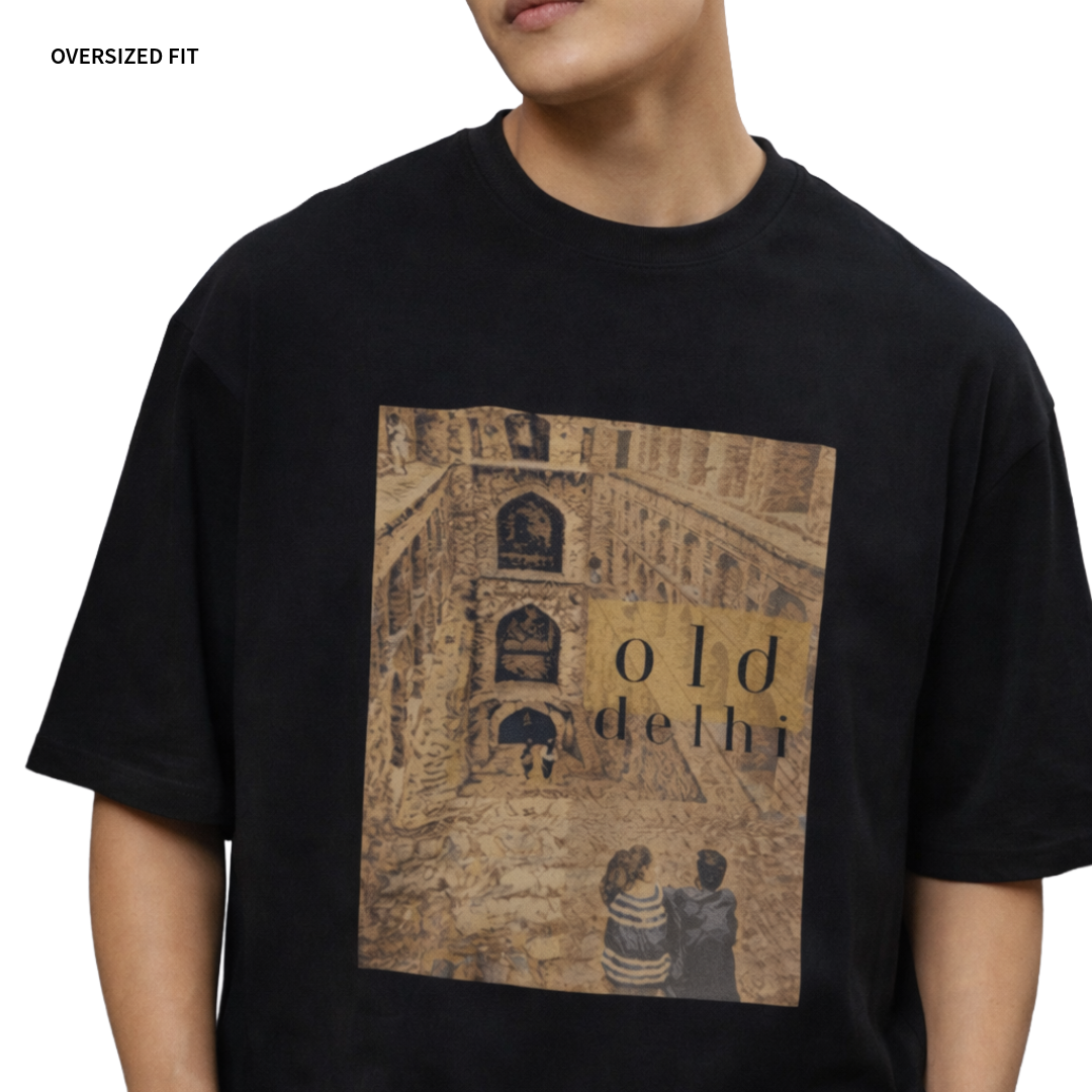 Old Delhi - Oversized Tee | Unisex Fit