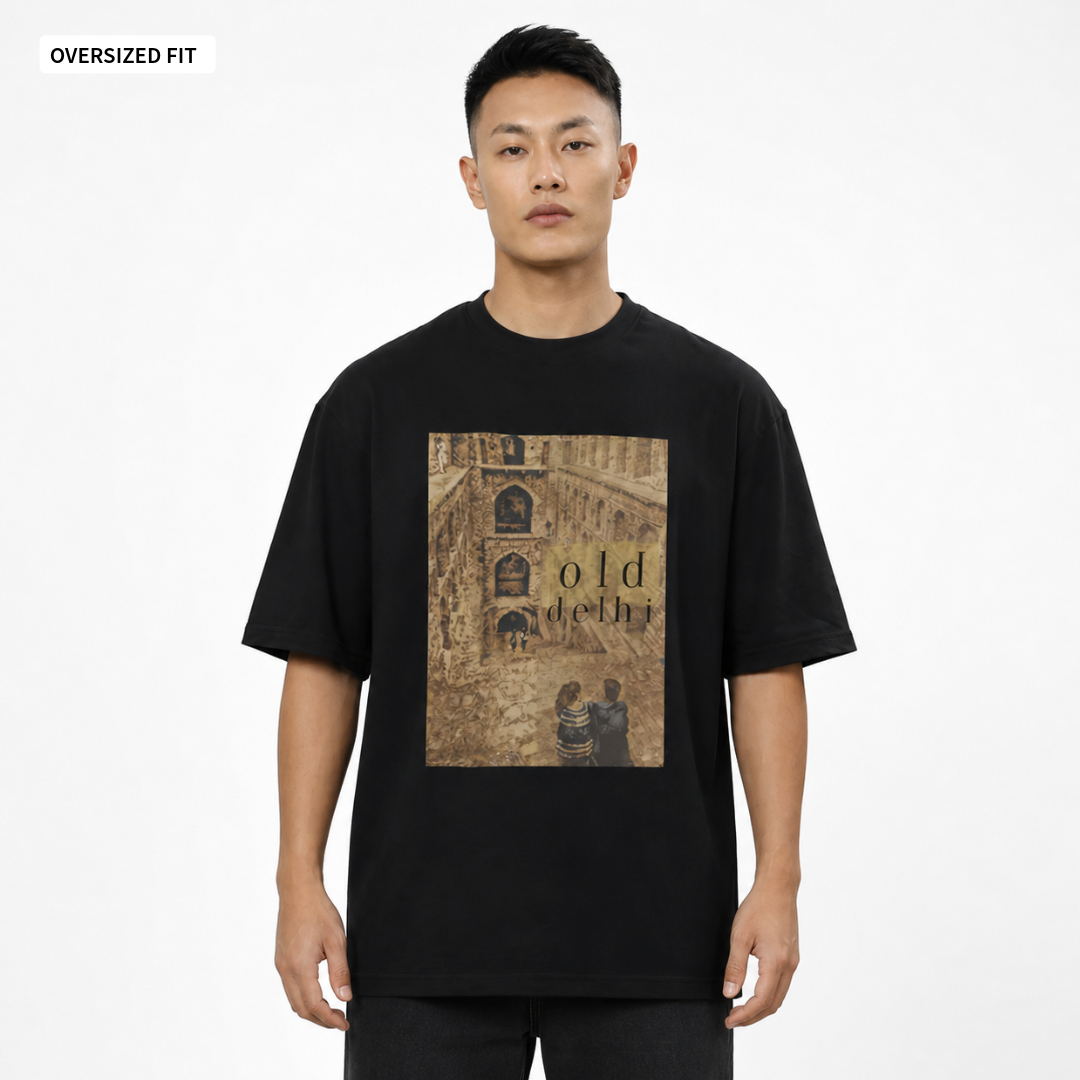 Old Delhi - Oversized Tee | Unisex Fit