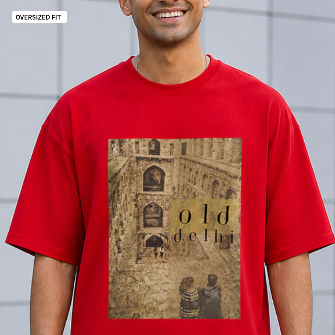 Old Delhi - Oversized Tee | Unisex Fit
