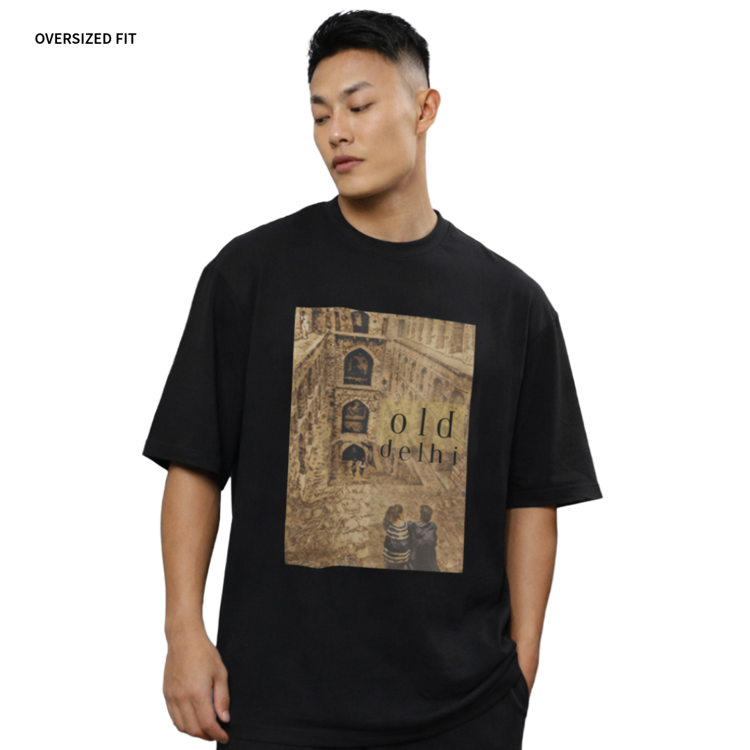 Old Delhi - Oversized Tee | Unisex Fit