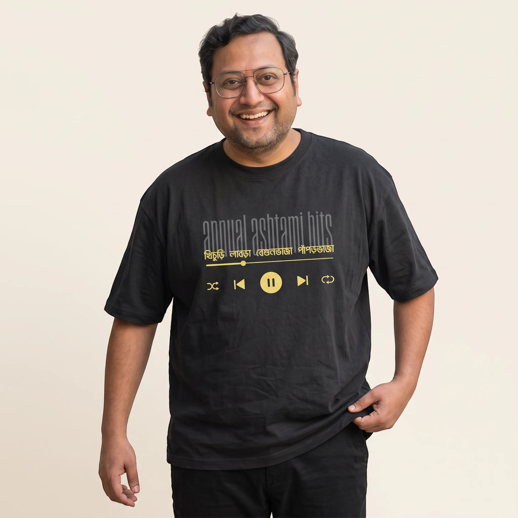 Ashtami Bhog - Oversized Tee | Unisex Fit