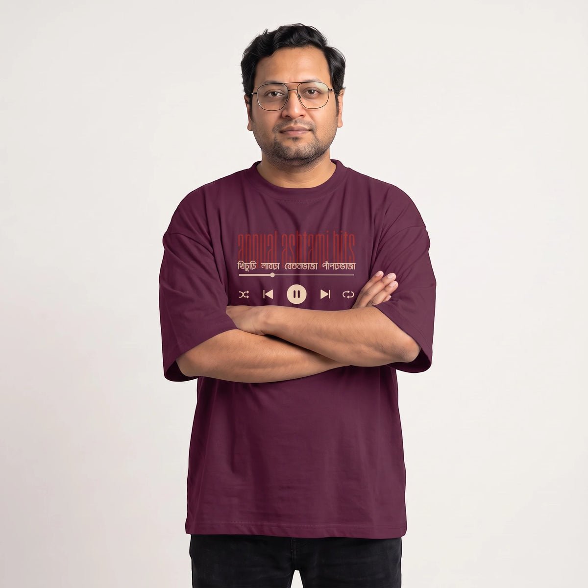 Ashtami Bhog - Oversized Tee | Unisex Fit