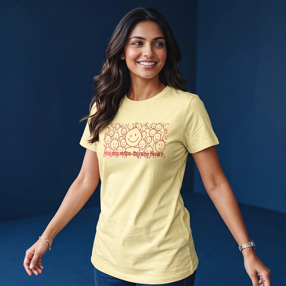 Line - Round Neck Tee | Unisex Fit