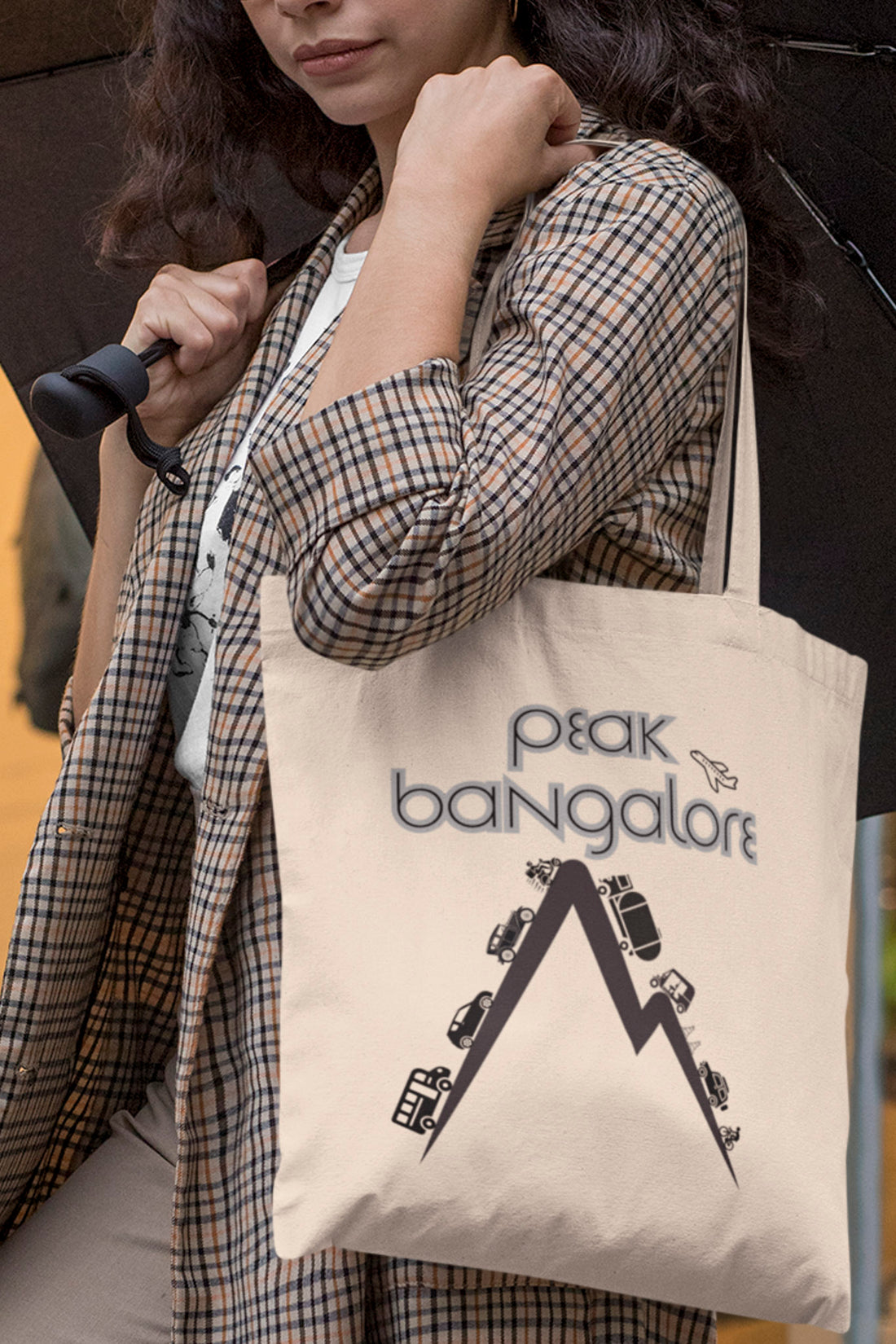 Peak Bangalore - Tote Bag