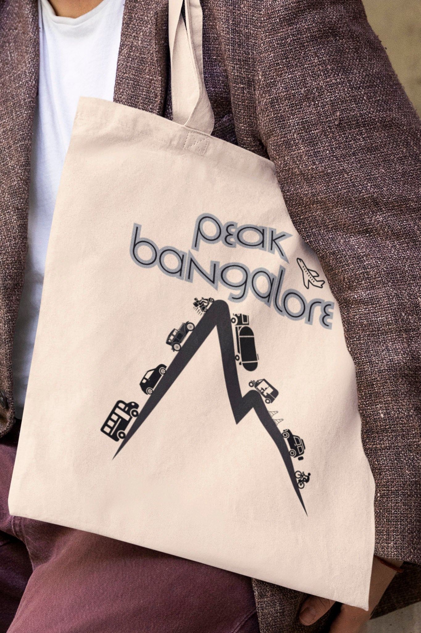 Peak Bangalore - Tote Bag