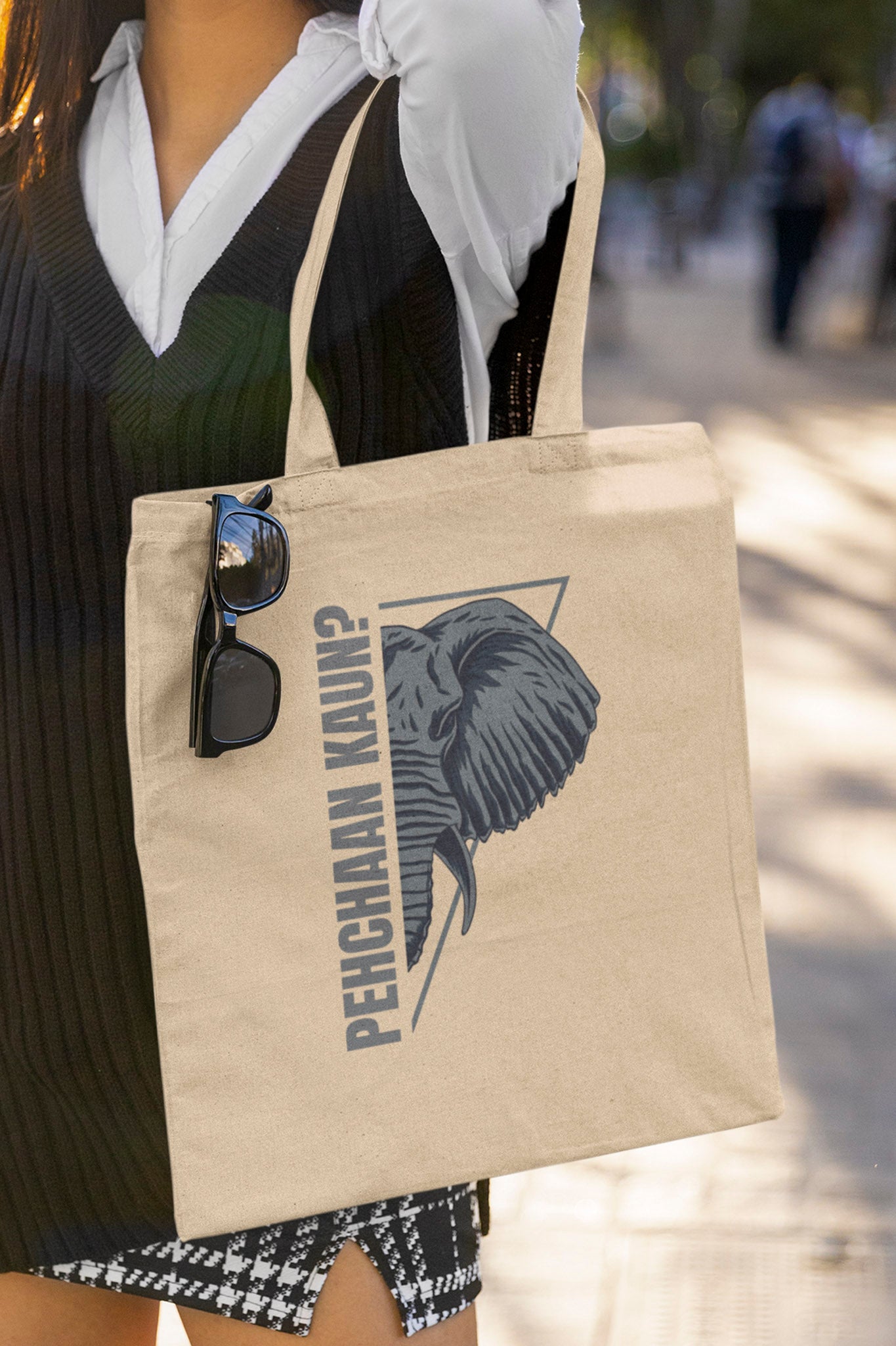 Pehchaan-Elephant - Tote Bag