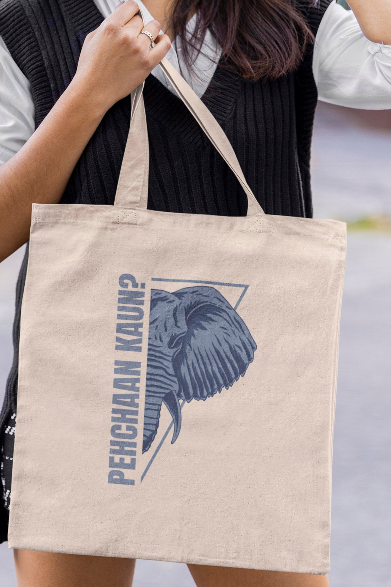 Pehchaan-Elephant - Tote Bag