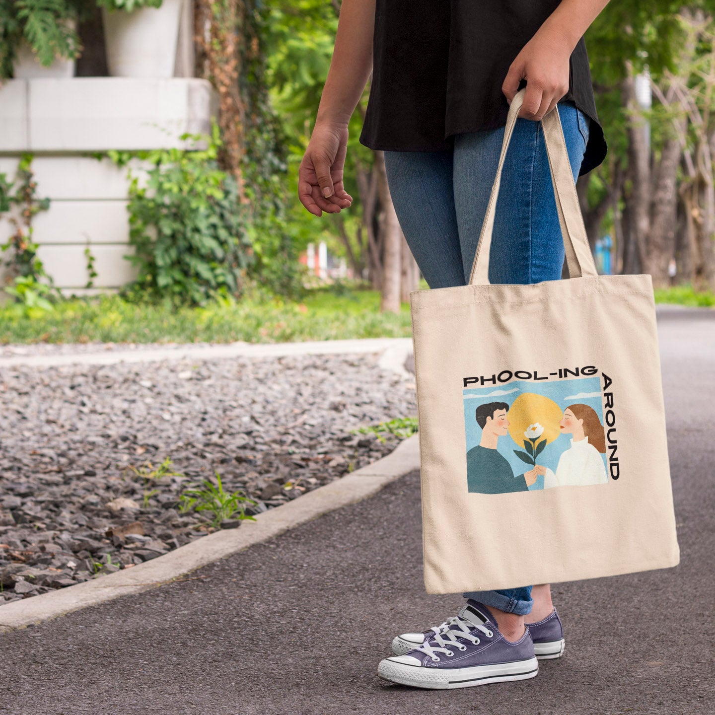 Phool-ing Around - Tote Bag