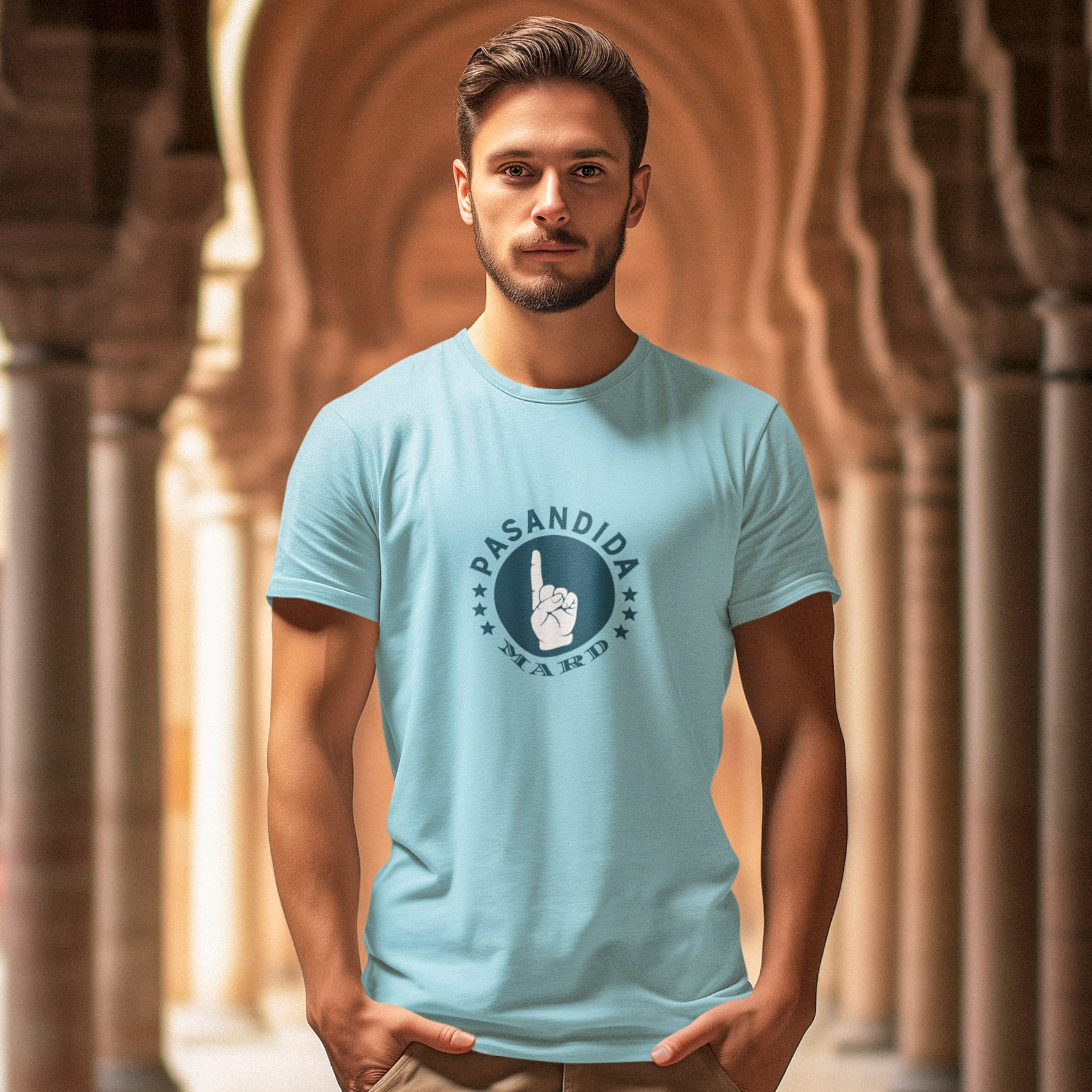 Pasandida Mard - Round Neck Tee | Unisex Fit