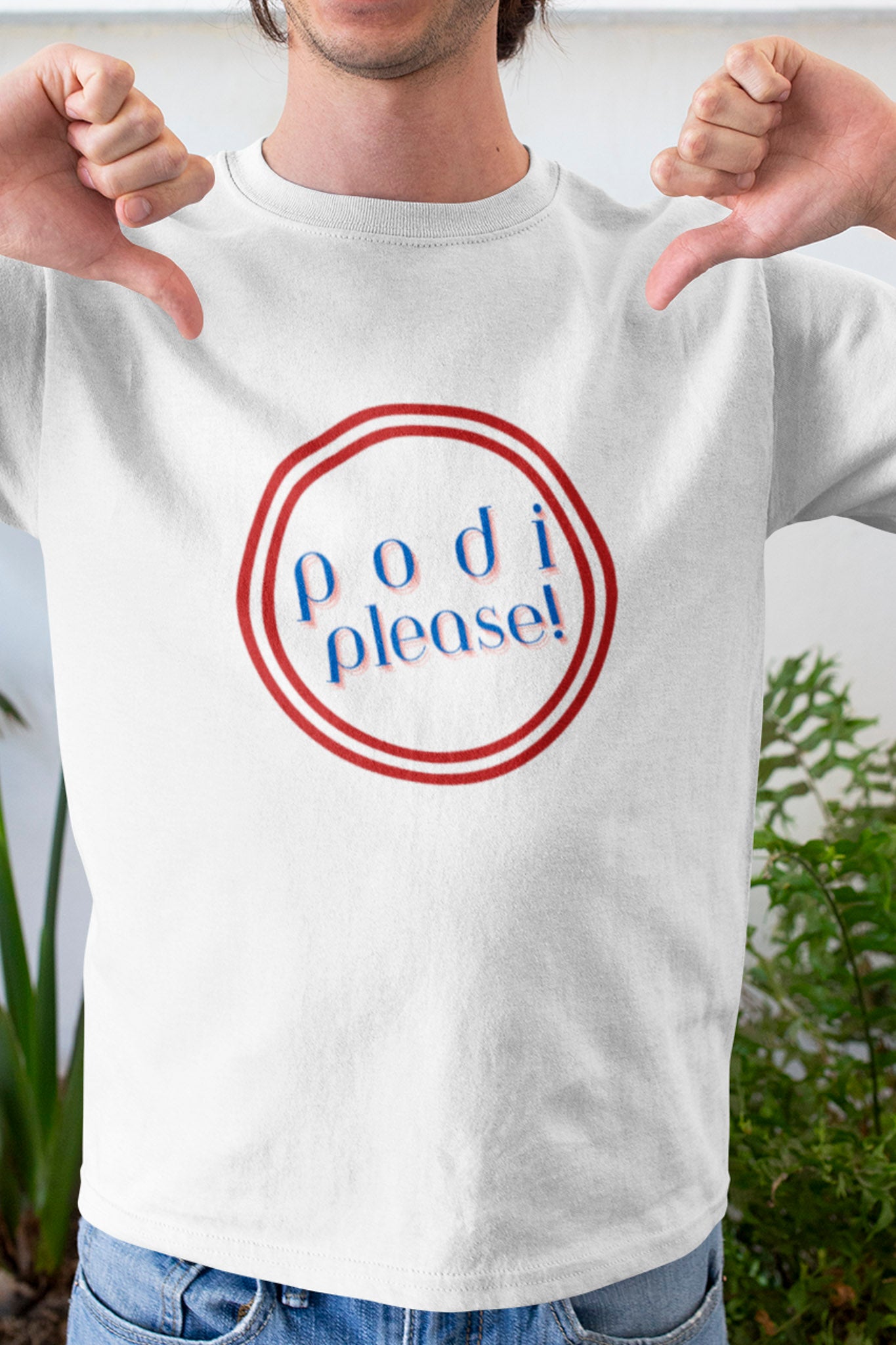 Podi - Oversized Tee | Unisex Fit