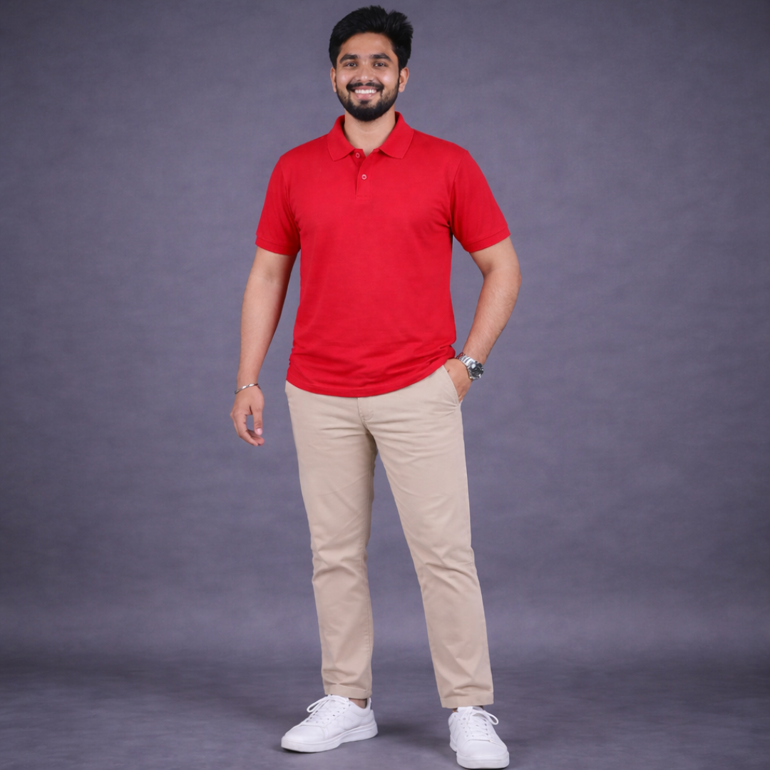 Back to Basics - Polo T-shirt | Unisex Fit | Solid Colours