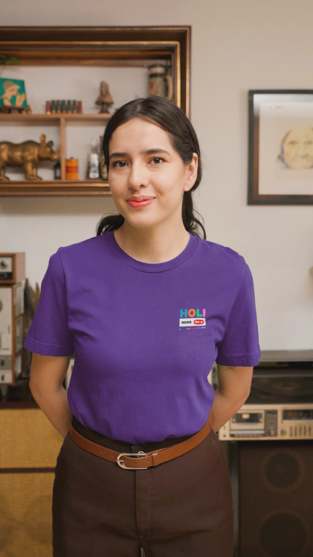 Holi Mode - Round Neck Tee | Unisex Fit