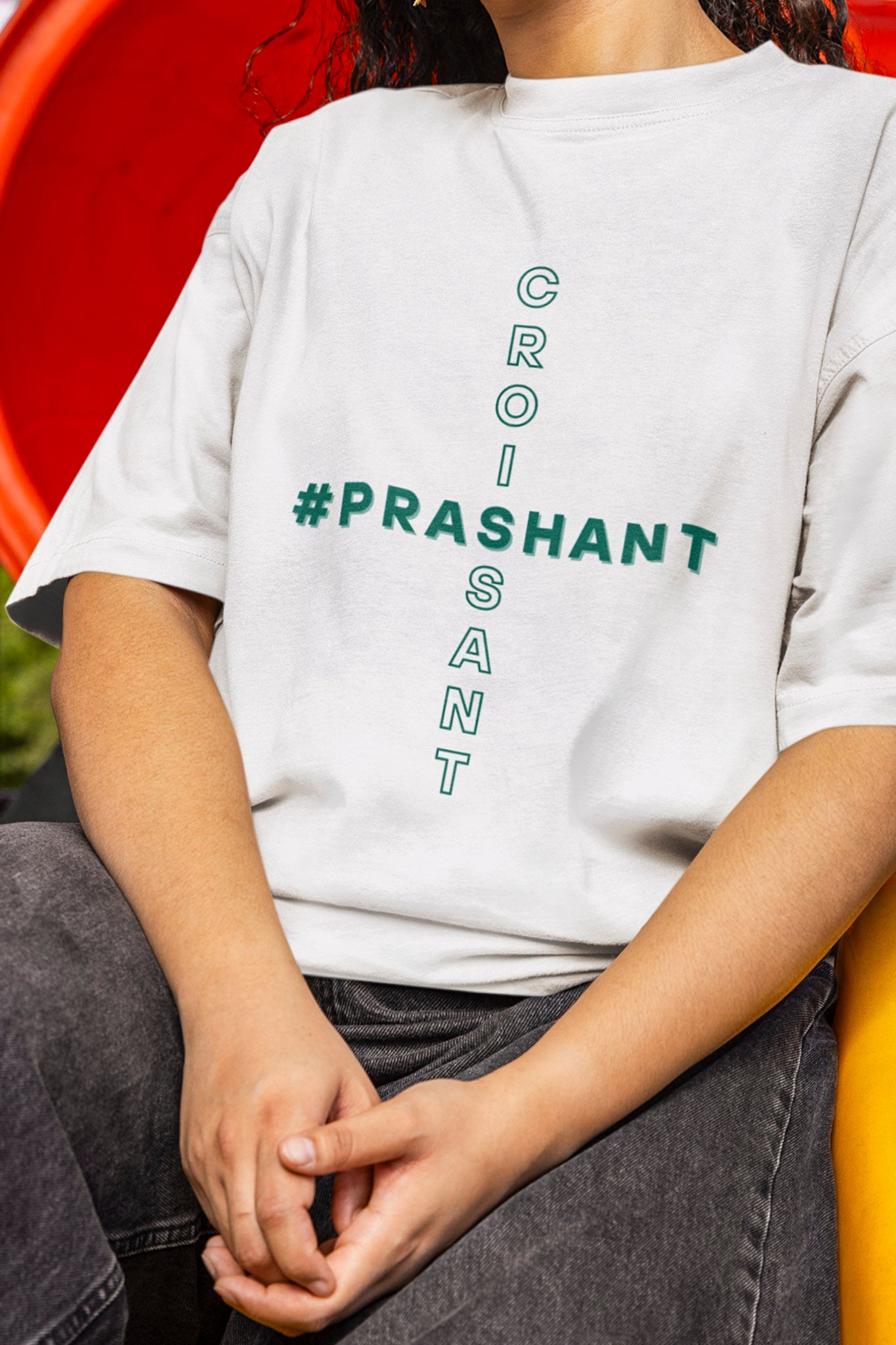 Prashant - Oversized Tee | Unisex Fit