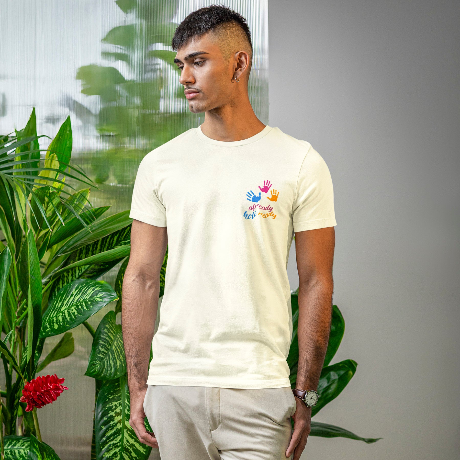 Holi Ready - Round Neck Tee | Unisex Fit