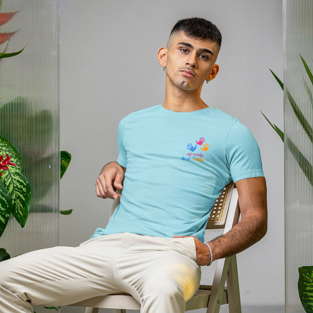 Holi Ready - Round Neck Tee | Unisex Fit