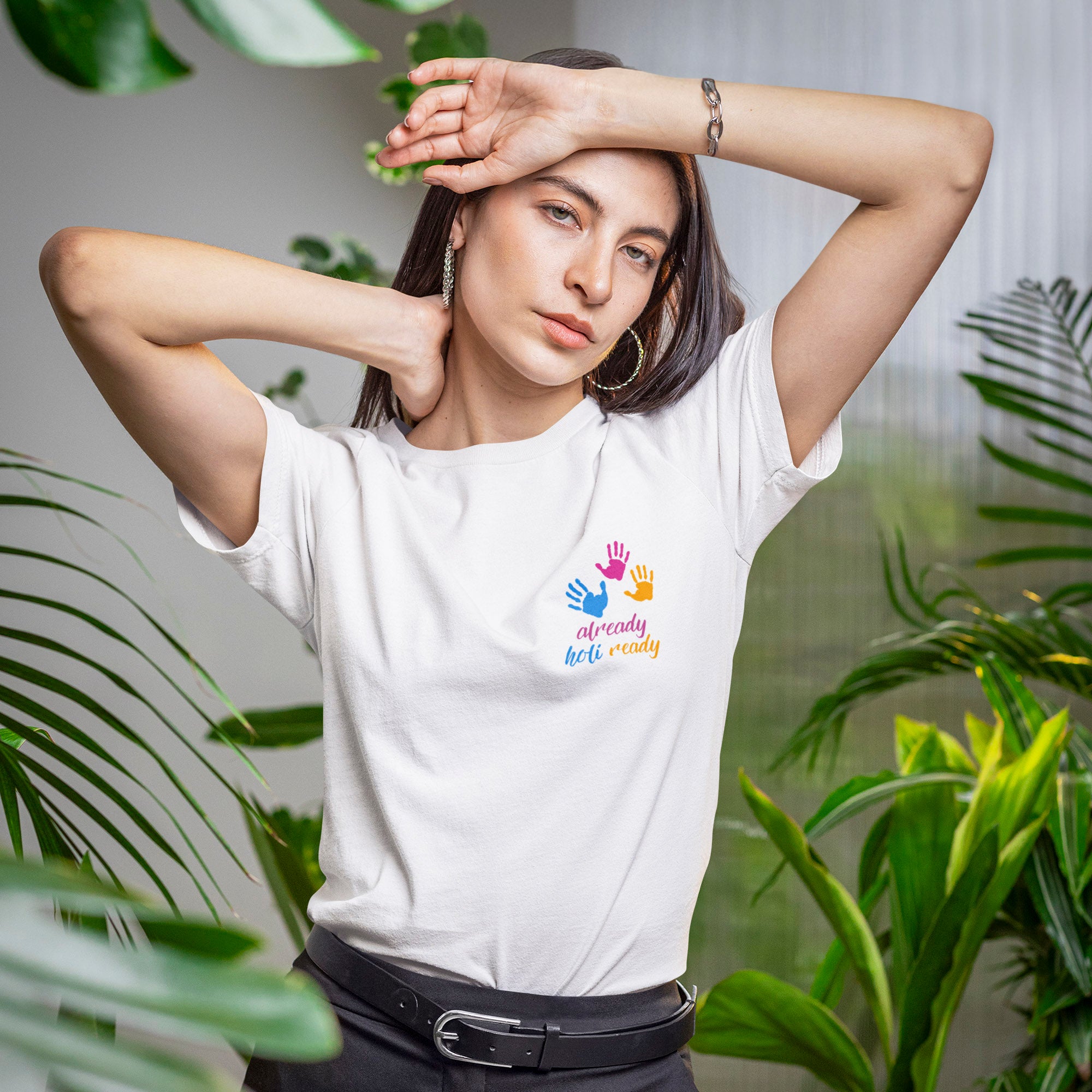 Holi Ready - Round Neck Tee | Unisex Fit