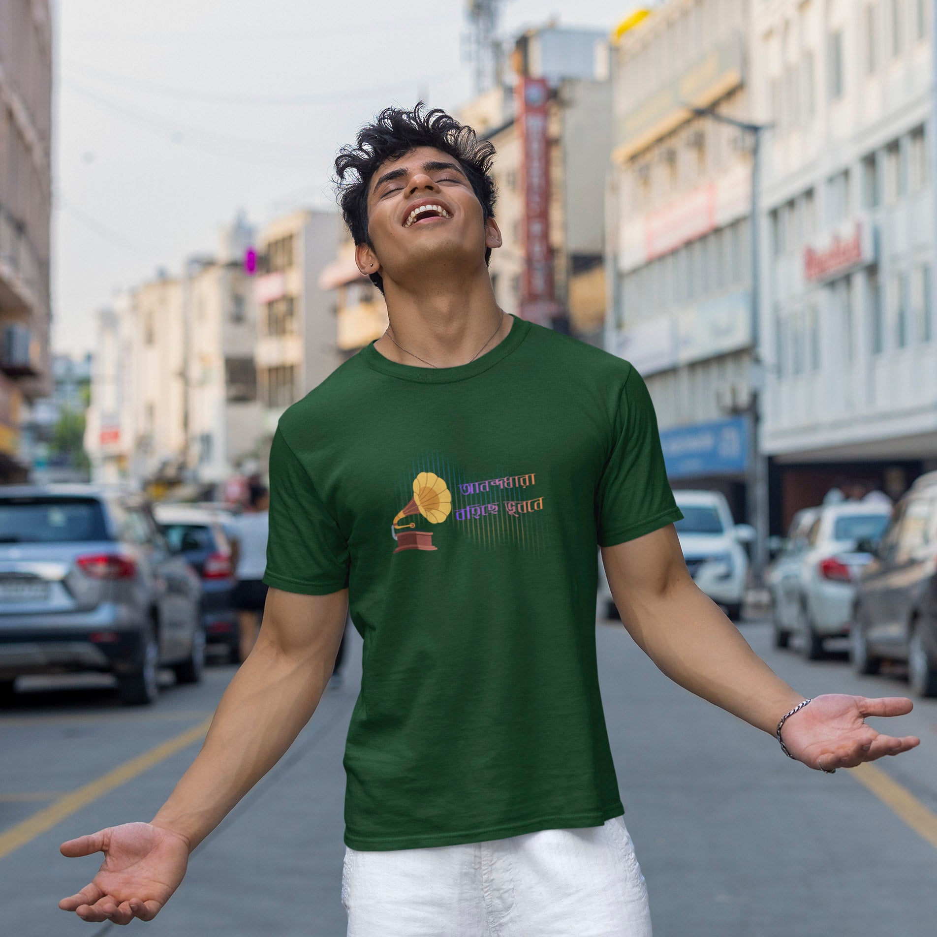 Anondodhara - Round Neck Tee | Unisex Fit