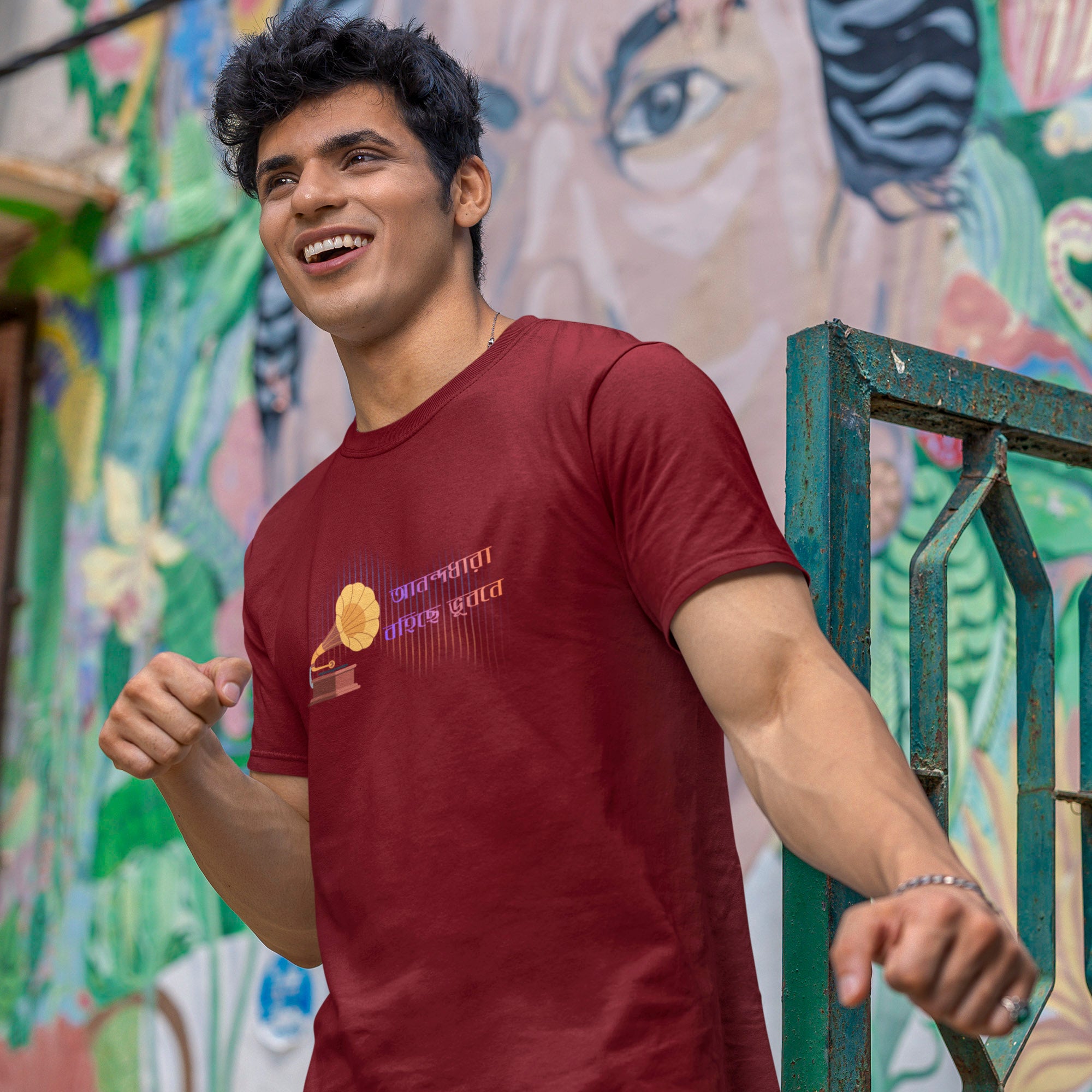 Anondodhara - Round Neck Tee | Unisex Fit
